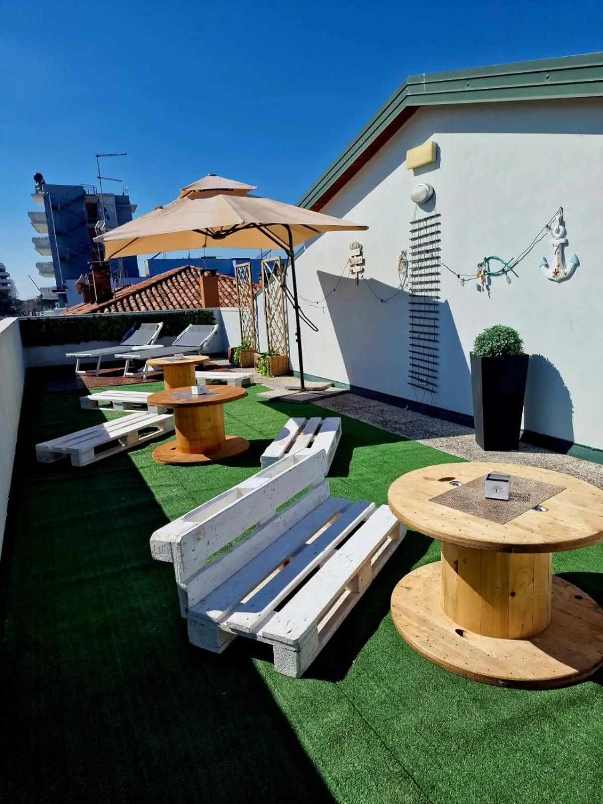 Balcony/Terrace in Hotel Orchidea