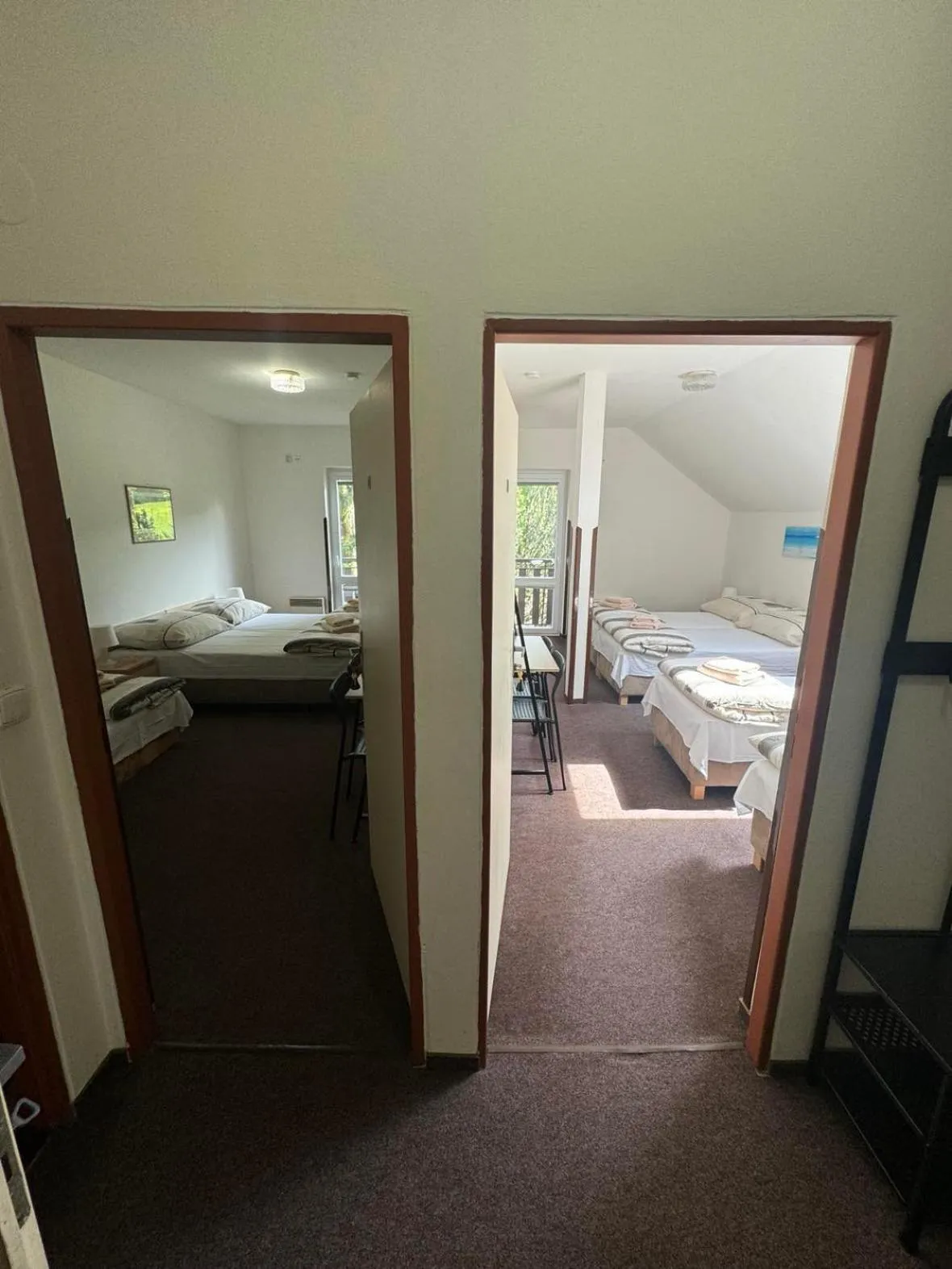 Bed in Hotel Formule