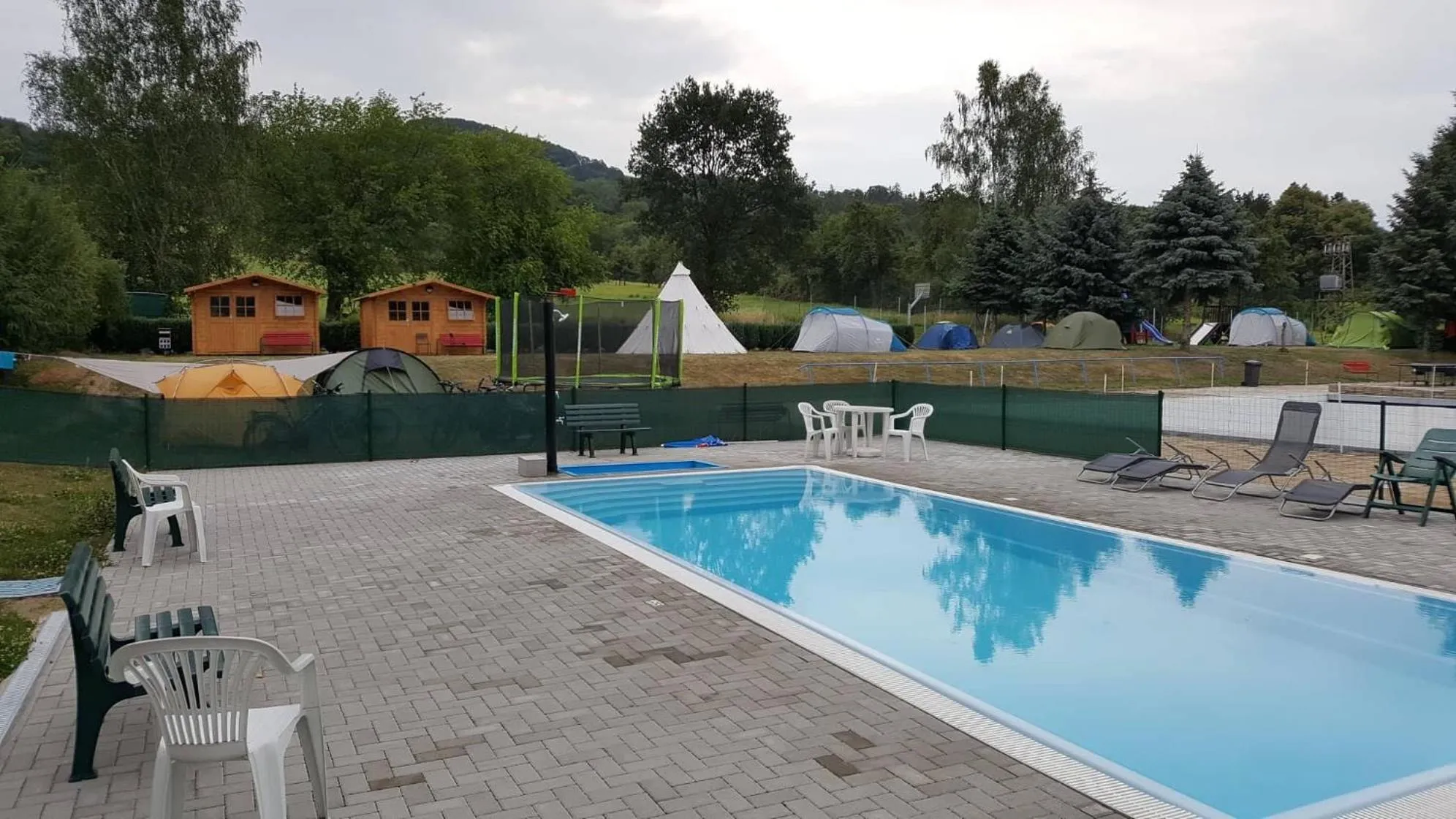 Pool view in Hotel Formule