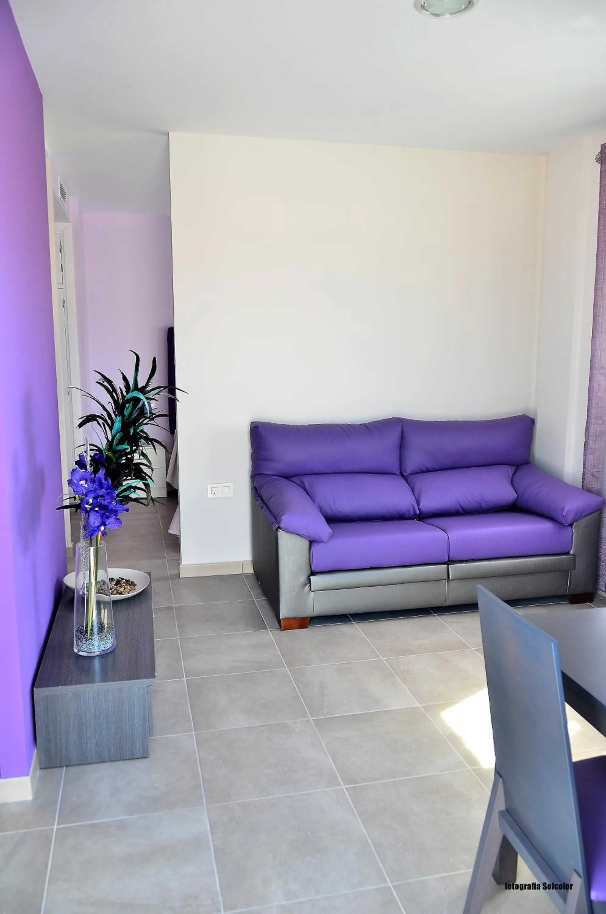 Living room in Apartamentos Turísticos La Boutique del Mar