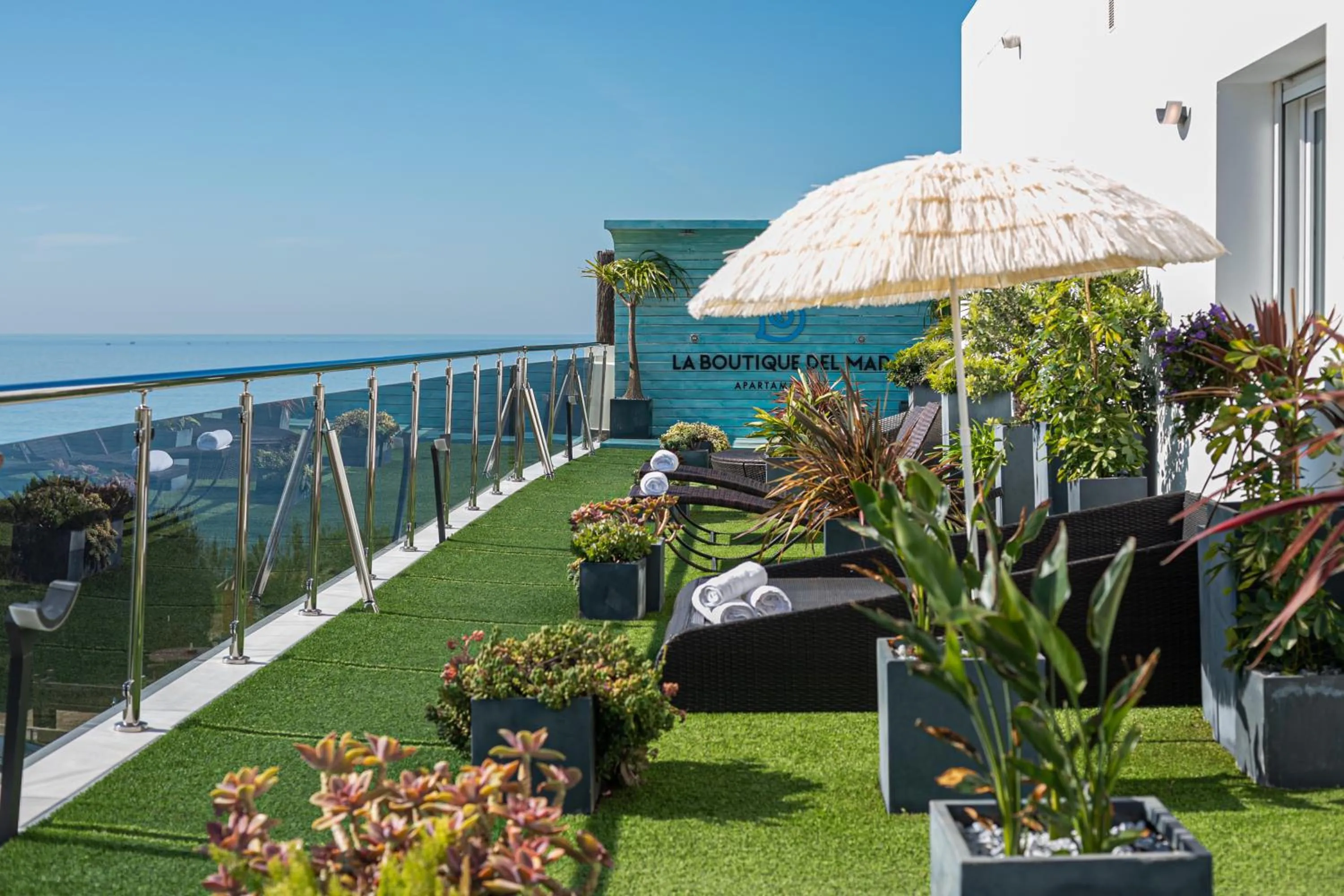 Garden in Apartamentos Turísticos La Boutique del Mar