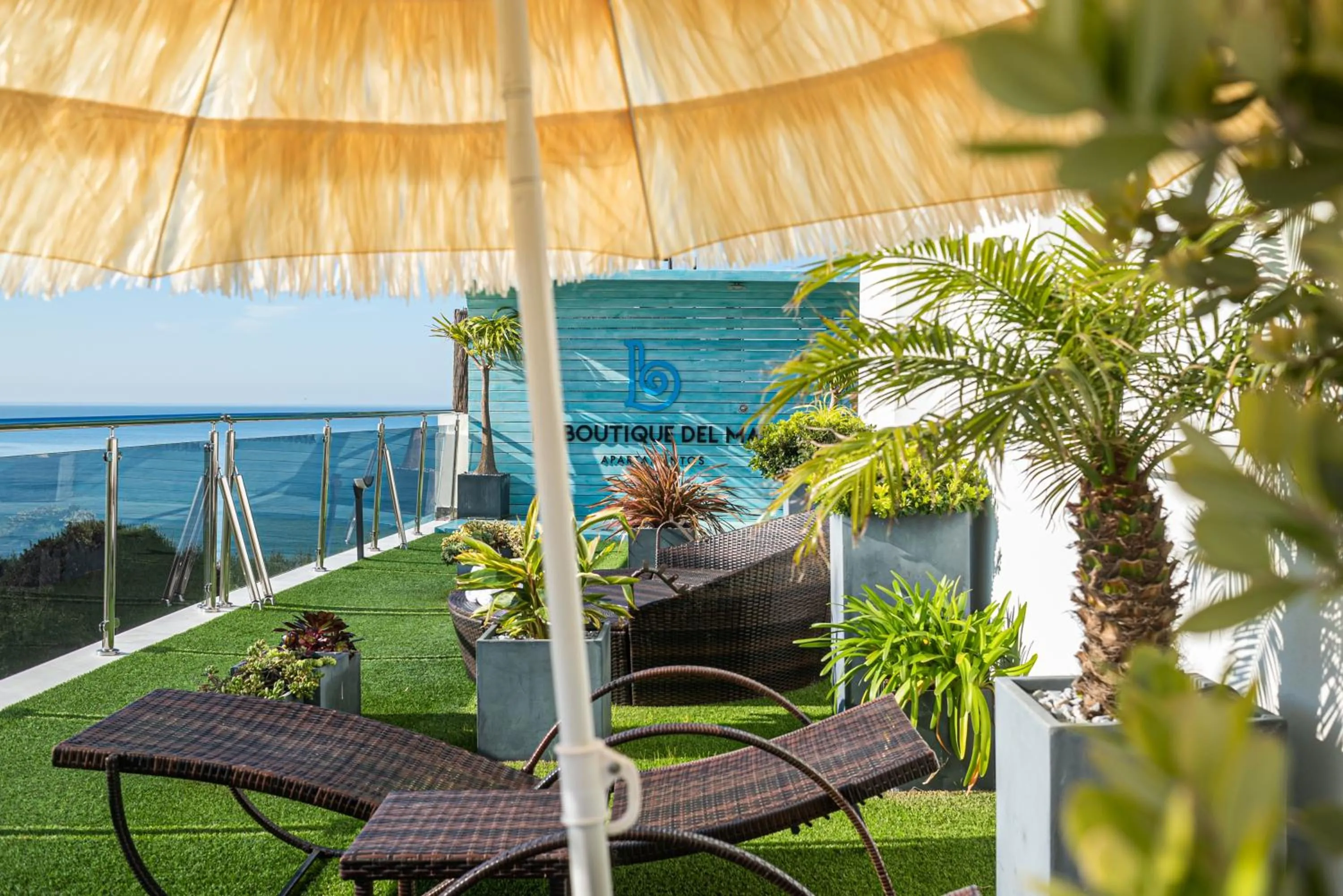 Garden in Apartamentos Turísticos La Boutique del Mar