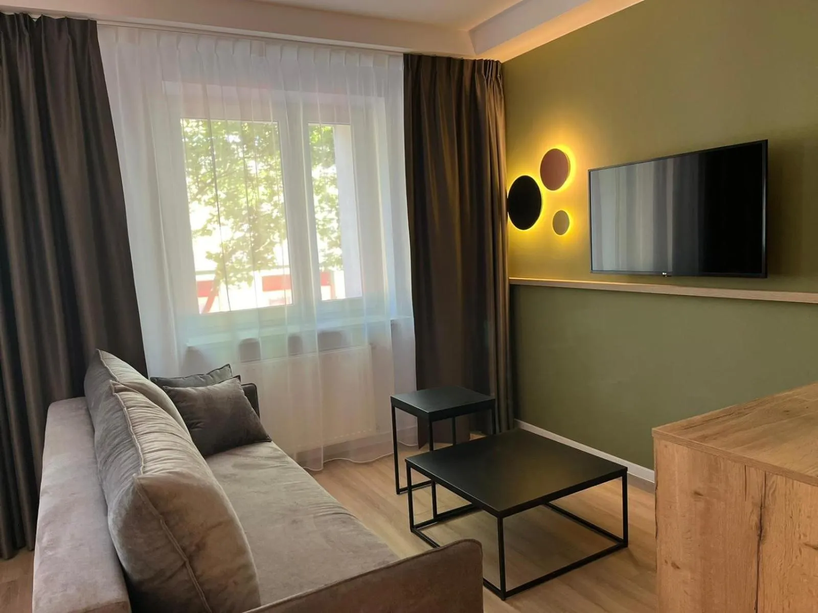 Seating area in Campanile Warszawa Północ