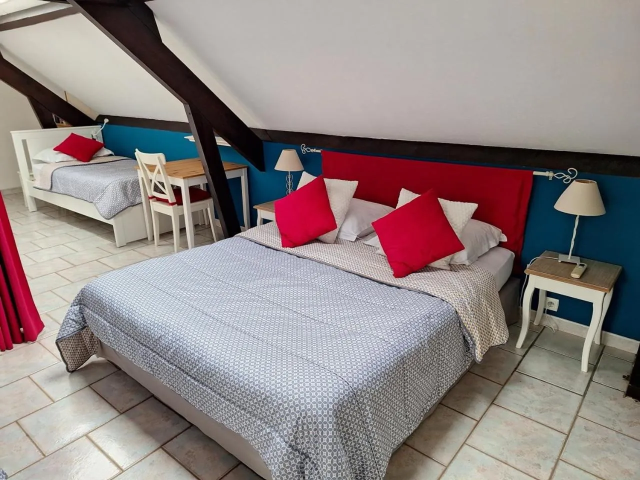 Bed in La Rose des Vents