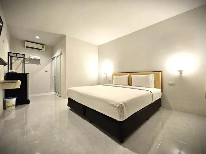 Bed in PS 2 Resort Phuket Patong - SHA Plus Bed in PS 2 Resort Phuket Patong - SHA Plus