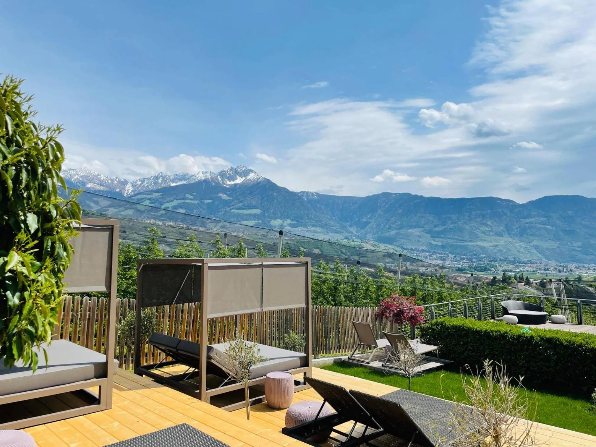 Natural landscape in Hotel Residence MaVie