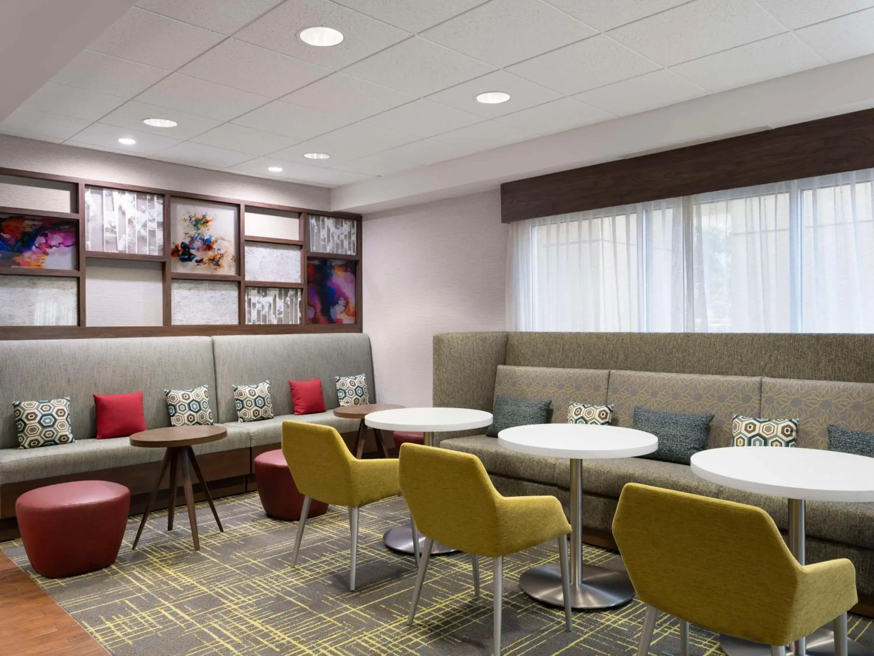 Lobby or reception in Hampton Inn Houston Near the Galleria Lobby or reception in Hampton Inn Houston Near the Galleria