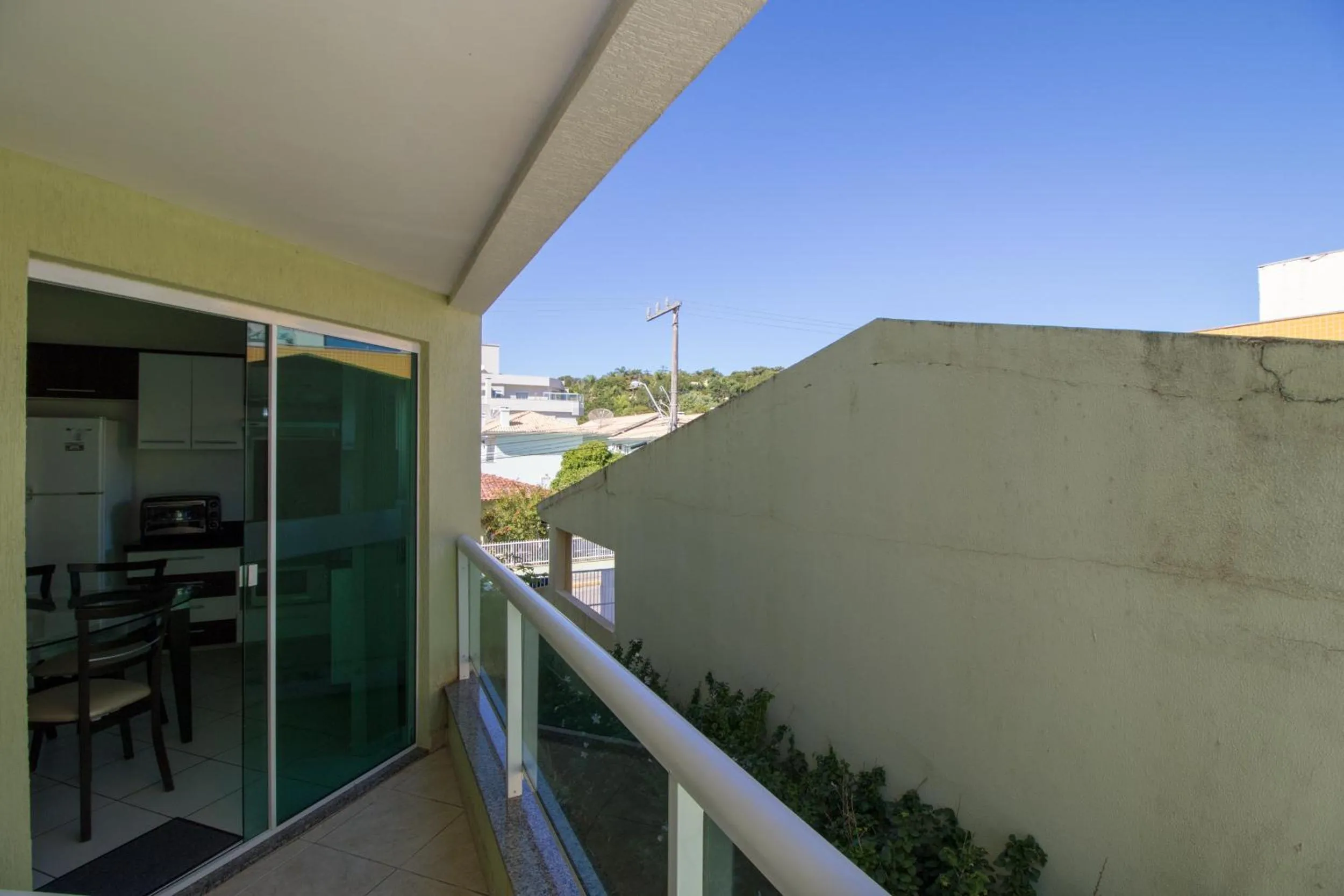 Balcony/Terrace in Res Calliandra Apto 104 Fundos