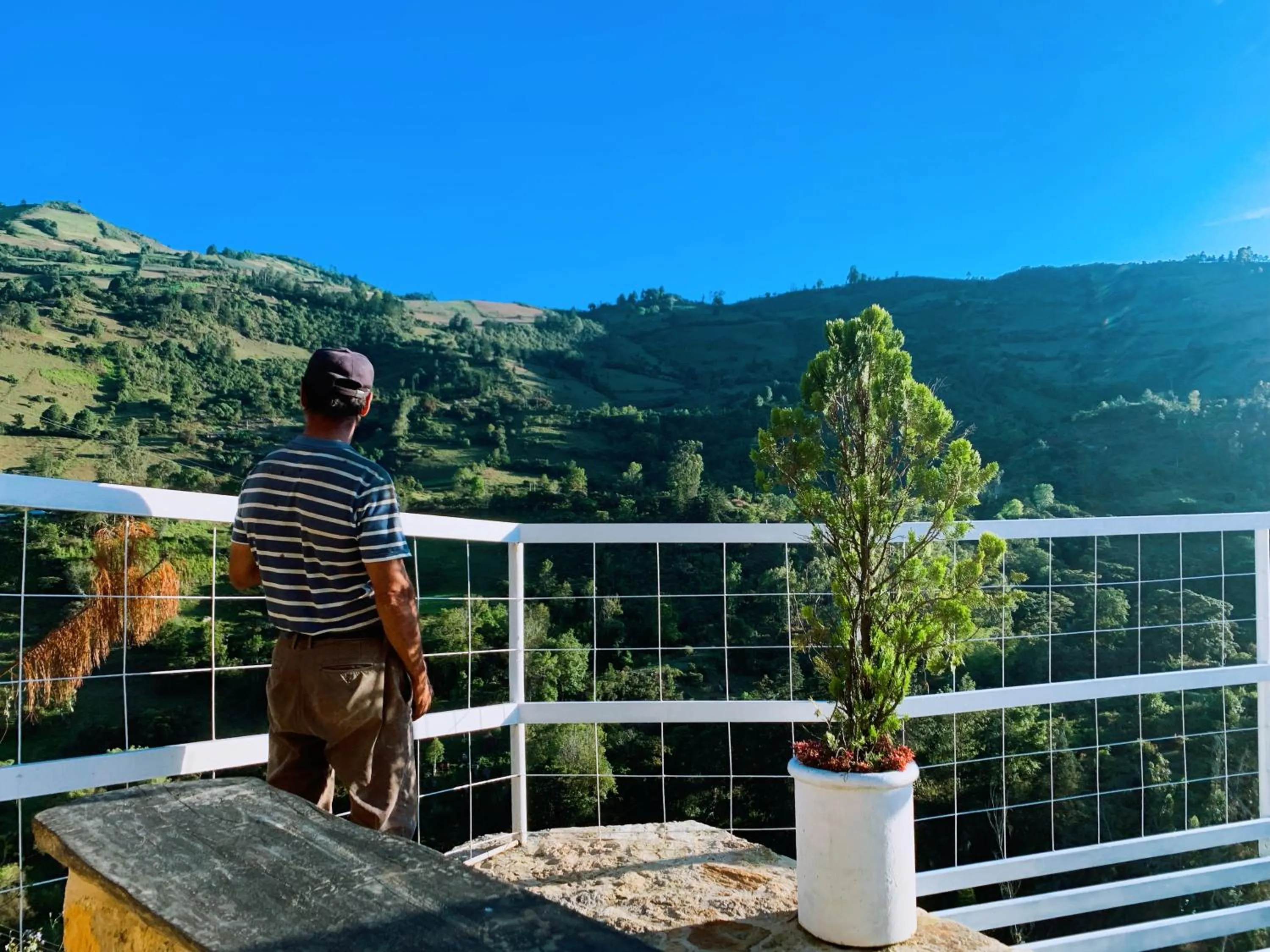 Natural landscape in Hotel Campestre mirador CaloPala