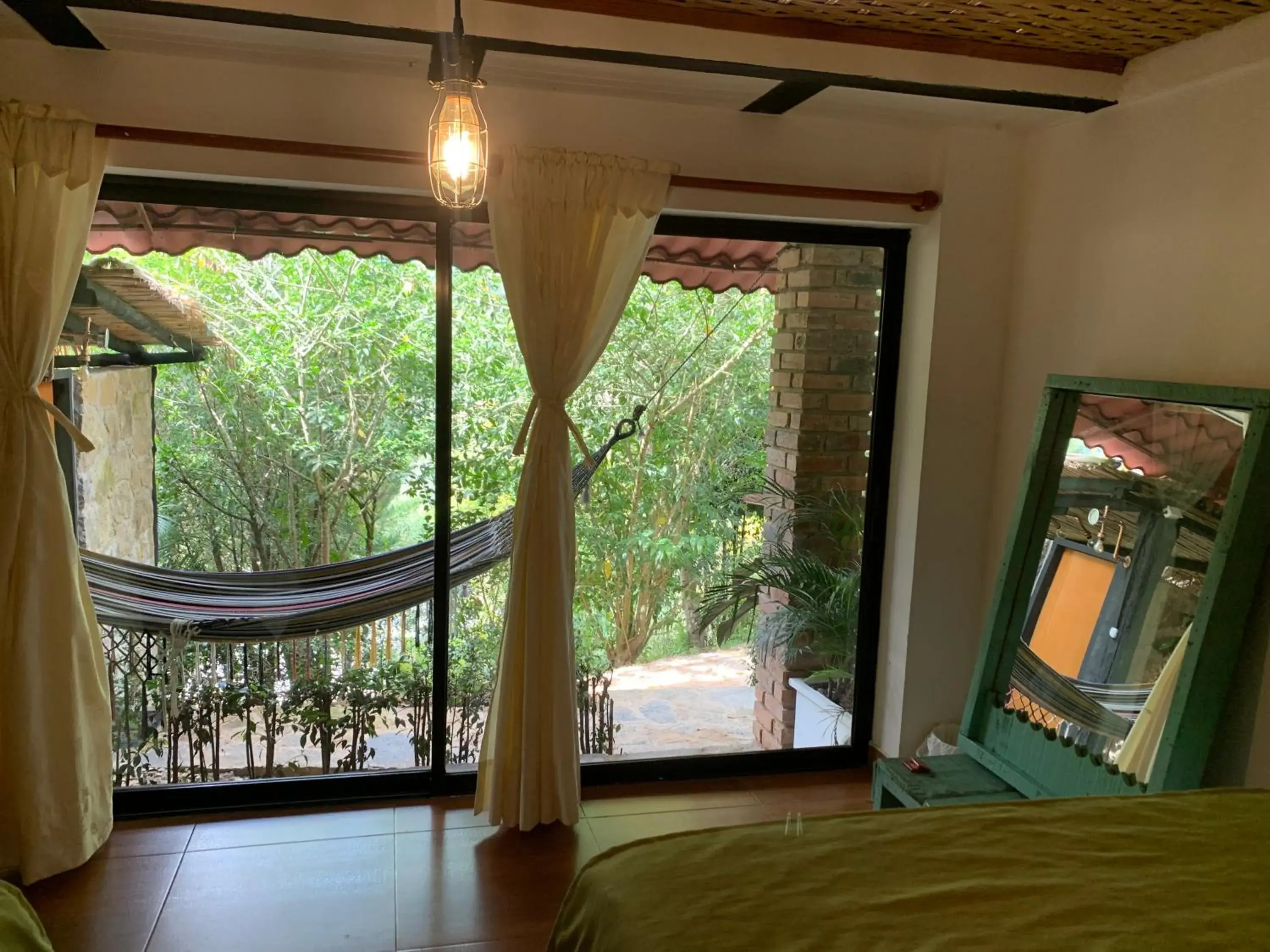 Triple Room in Hotel Campestre mirador CaloPala Triple Room in Hotel Campestre mirador CaloPala