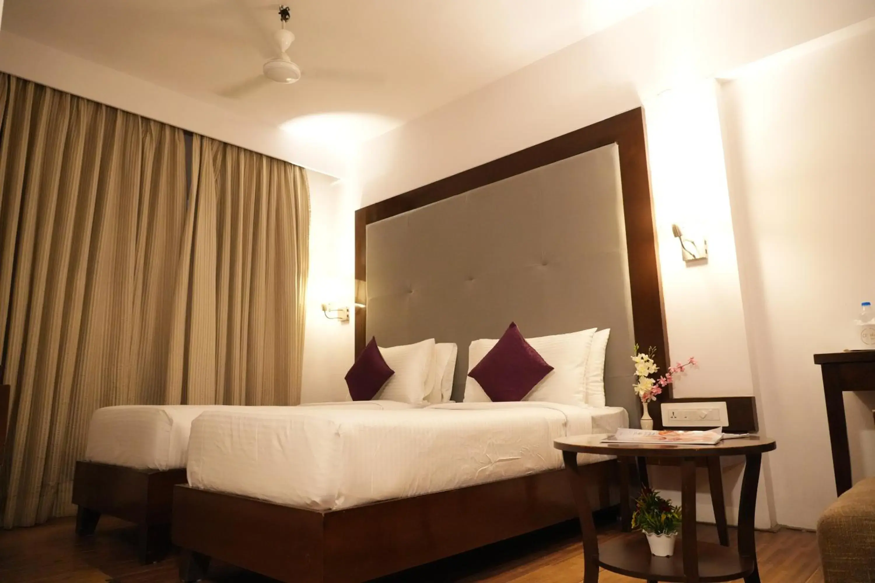 Bed in Hotel Clarks Collection Bhavnagar Bed in Hotel Clarks Collection Bhavnagar