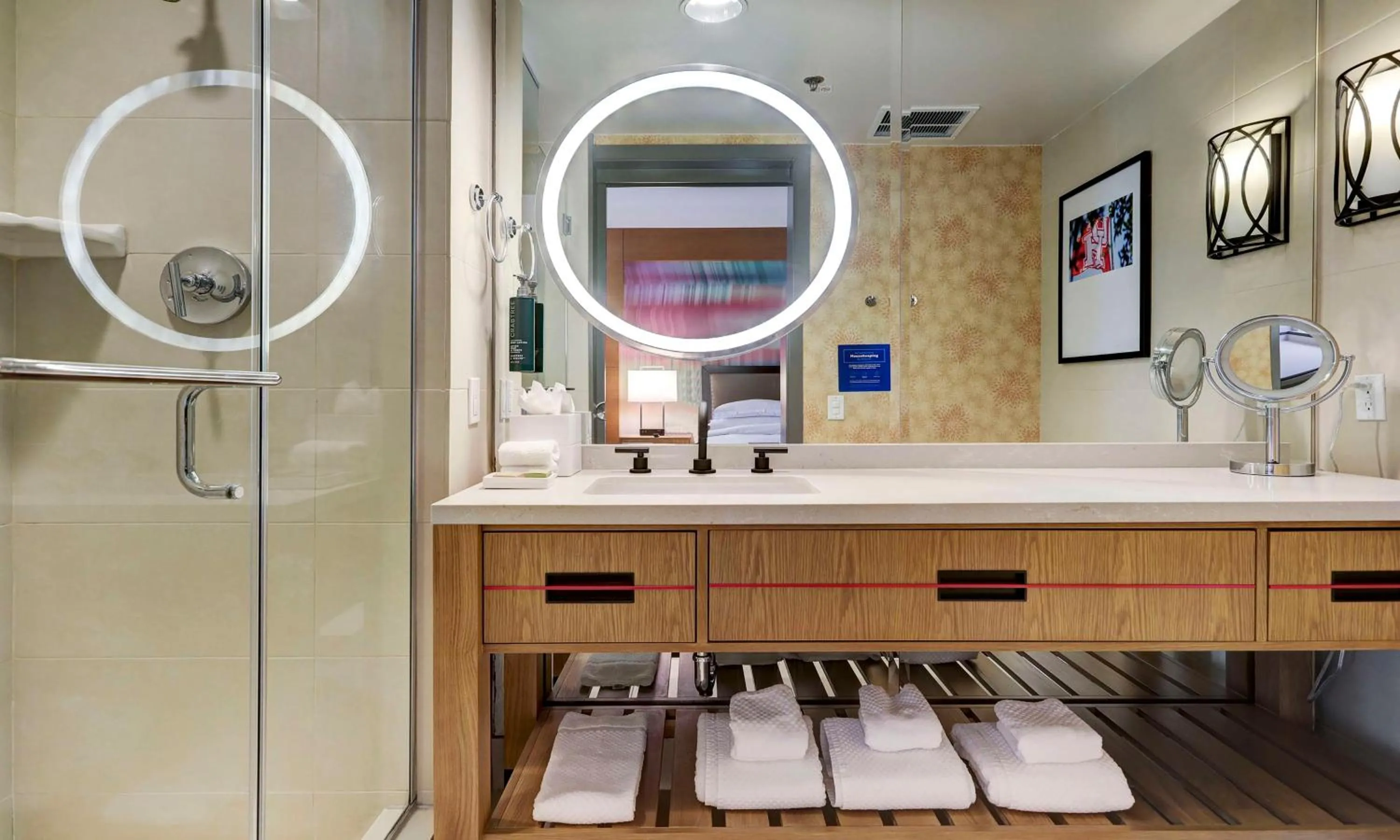 Bathroom in Hilton University of Houston