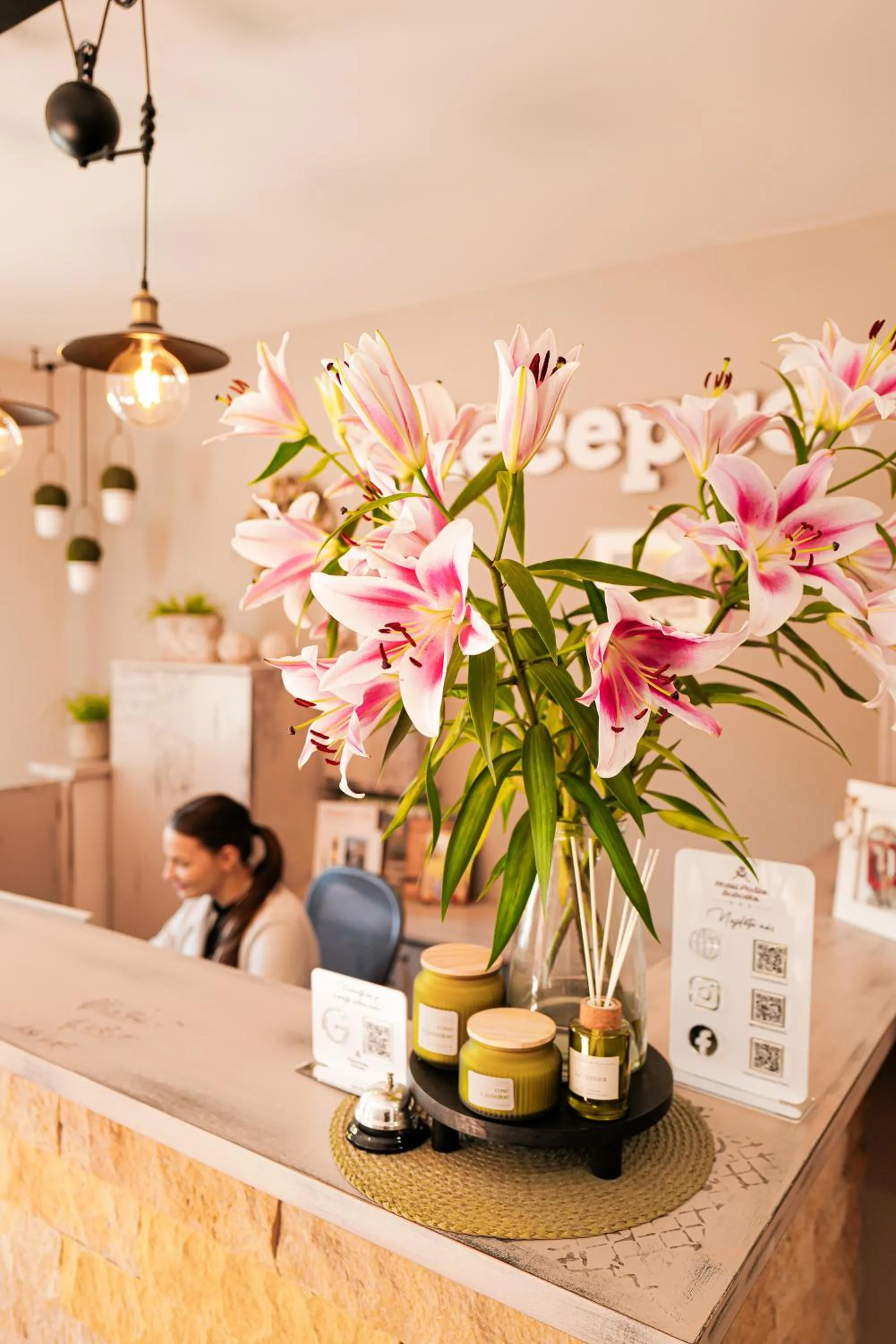 Lobby or reception in Hotel Pošta