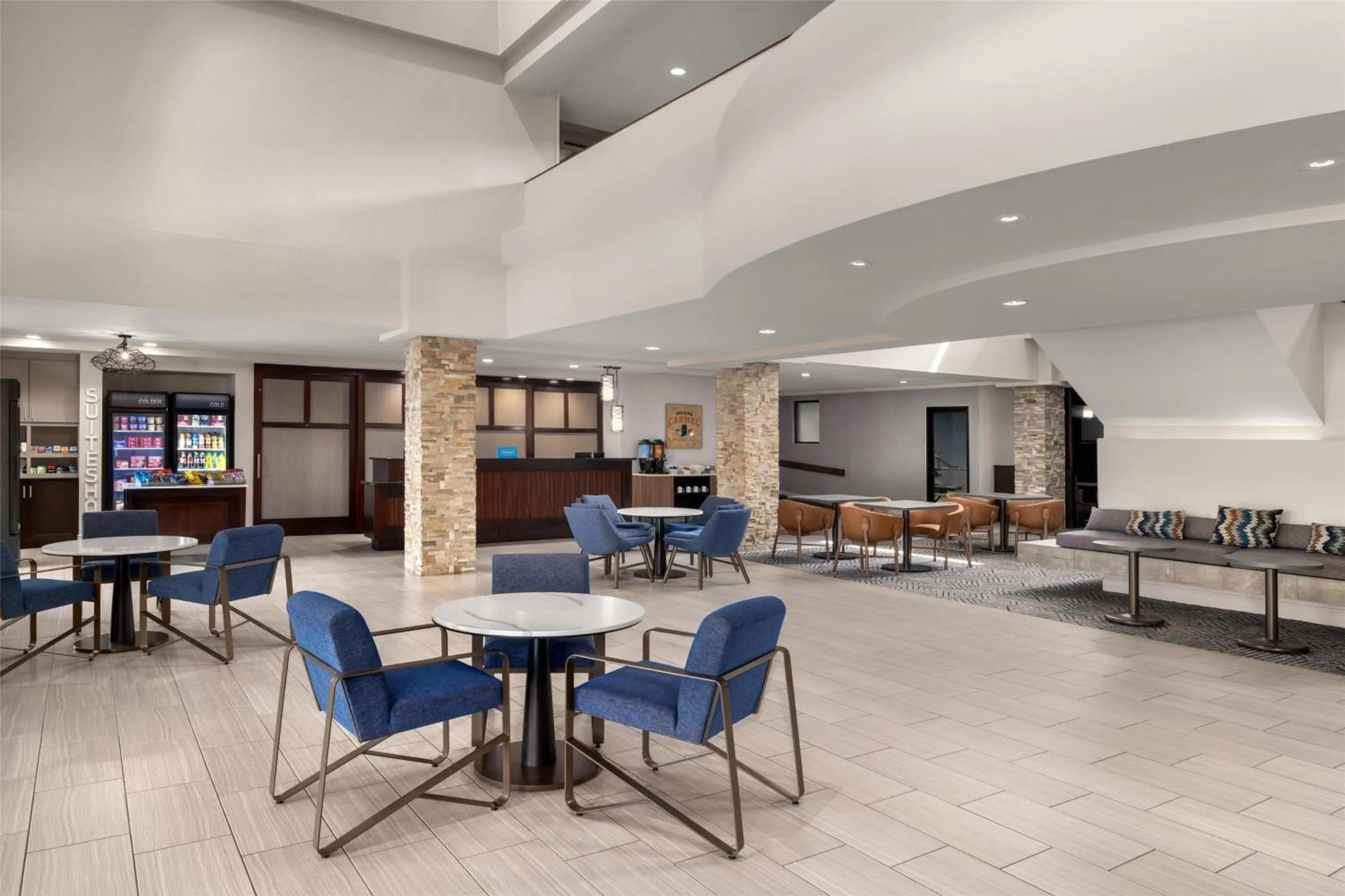Lobby or reception in Homewood Suites by Hilton Indianapolis Carmel