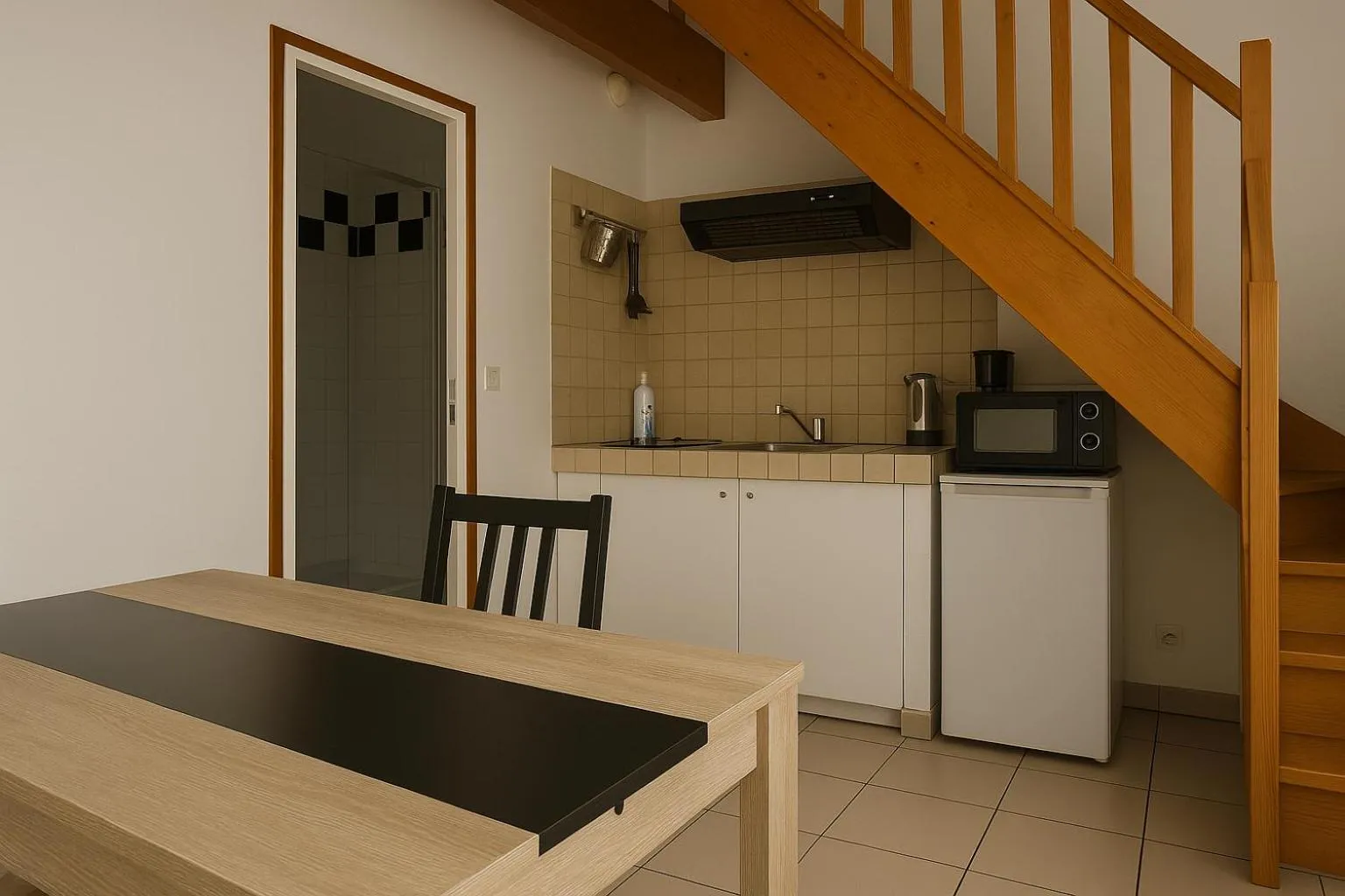 Kitchen or kitchenette in Résidence Chlorophylle