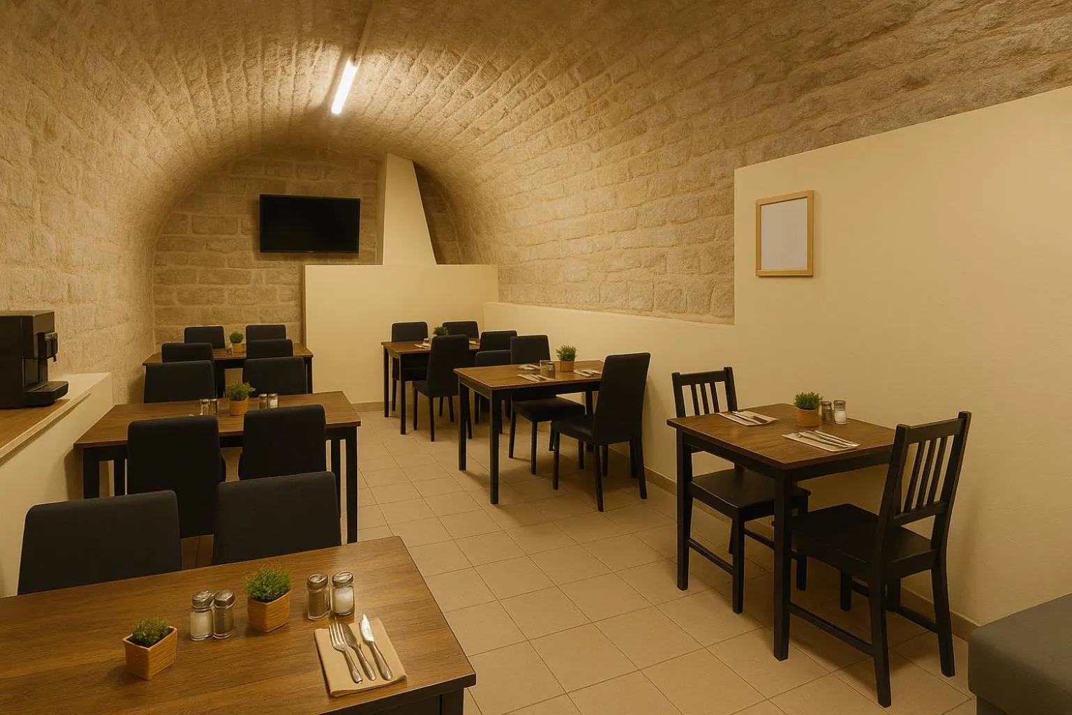 Continental breakfast in Résidence Chlorophylle