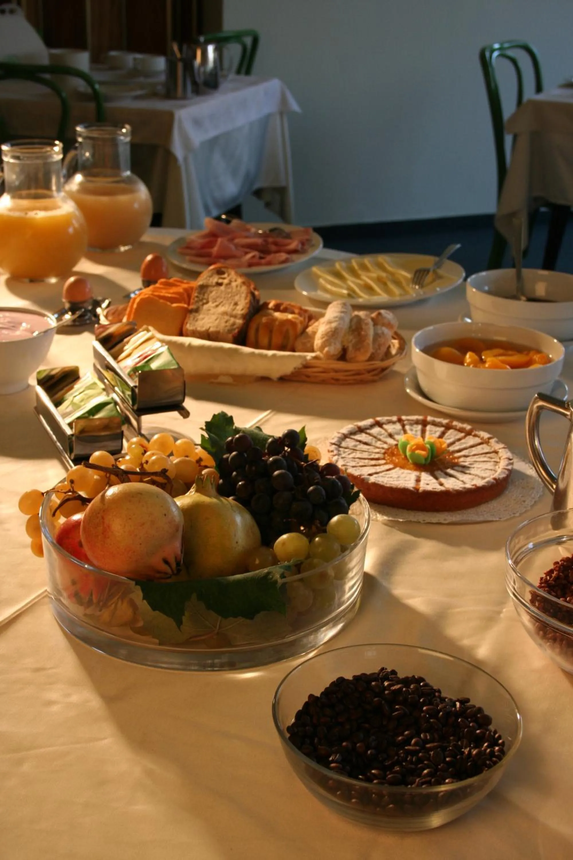 Buffet breakfast in Hotel Ramoverde