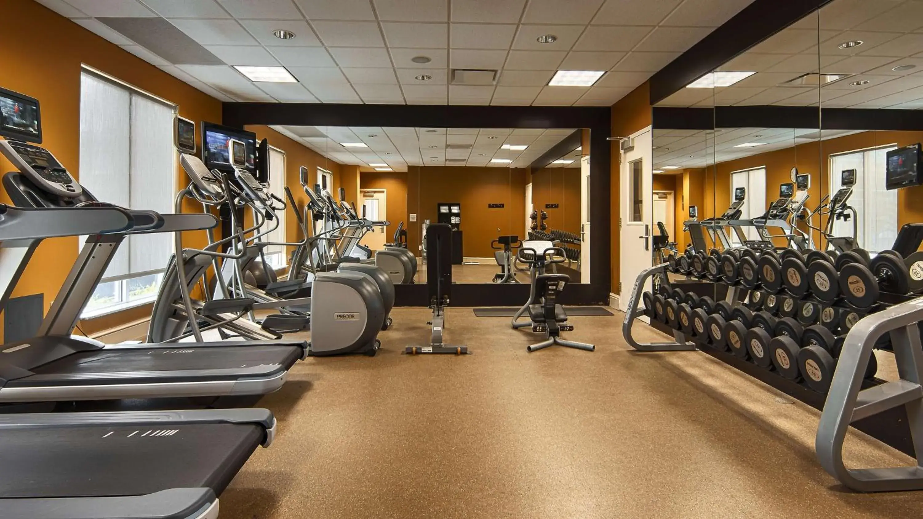Fitness centre/facilities in Hilton Garden Inn Houston/Galleria Area Fitness centre/facilities in Hilton Garden Inn Houston/Galleria Area