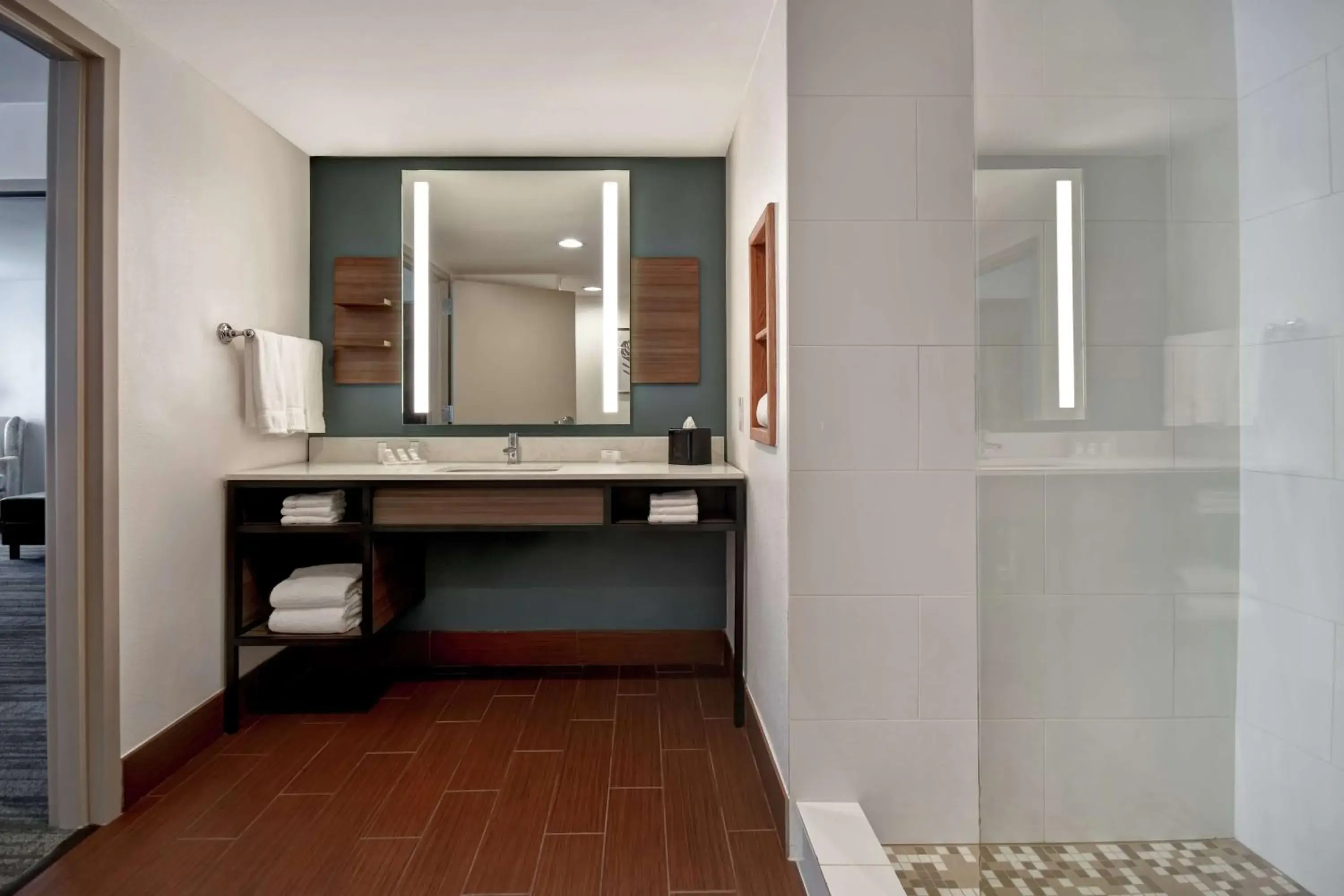 Bathroom in Hilton Garden Inn Houston/Galleria Area Bathroom in Hilton Garden Inn Houston/Galleria Area