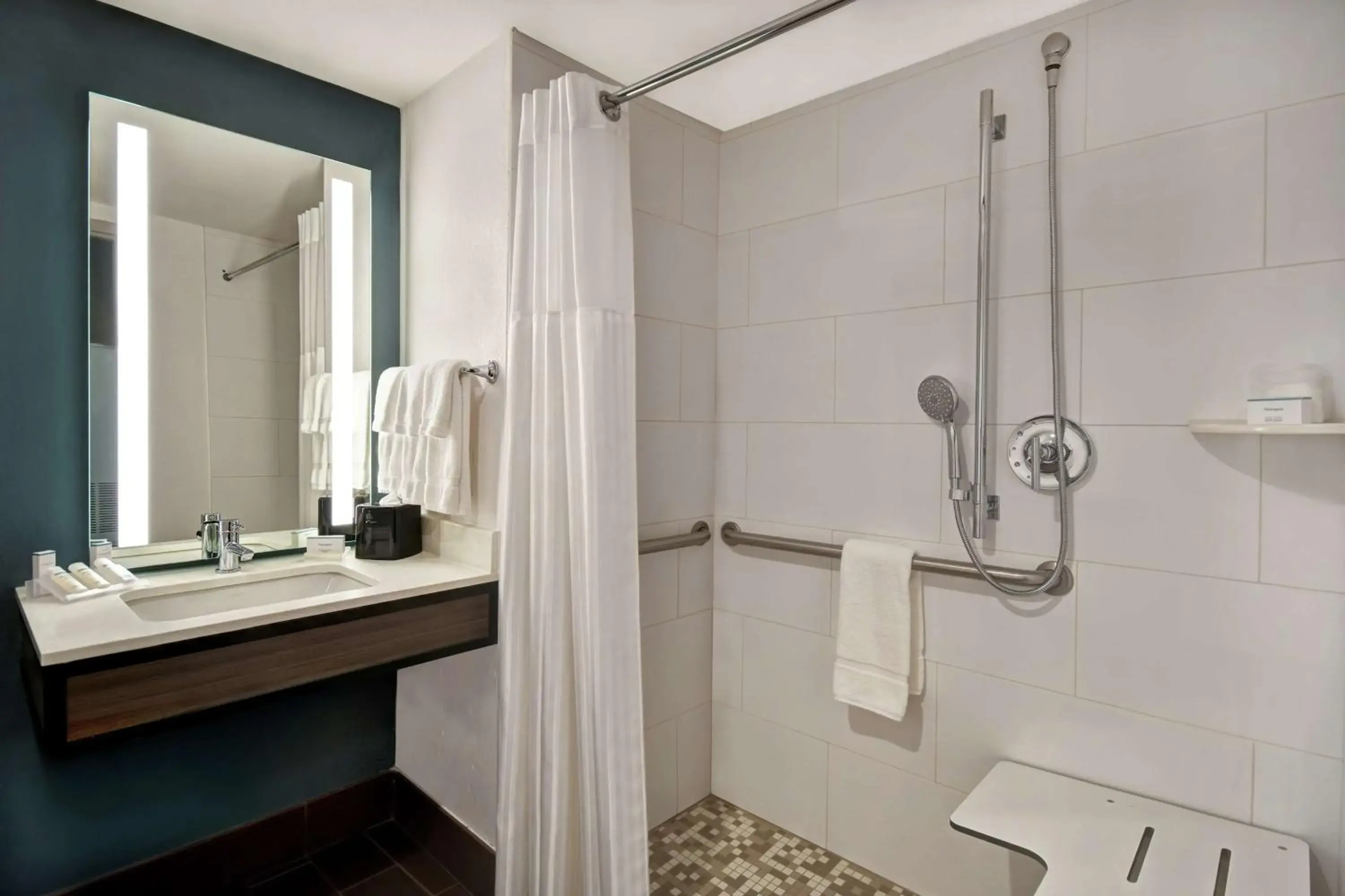 Bathroom in Hilton Garden Inn Houston/Galleria Area Bathroom in Hilton Garden Inn Houston/Galleria Area