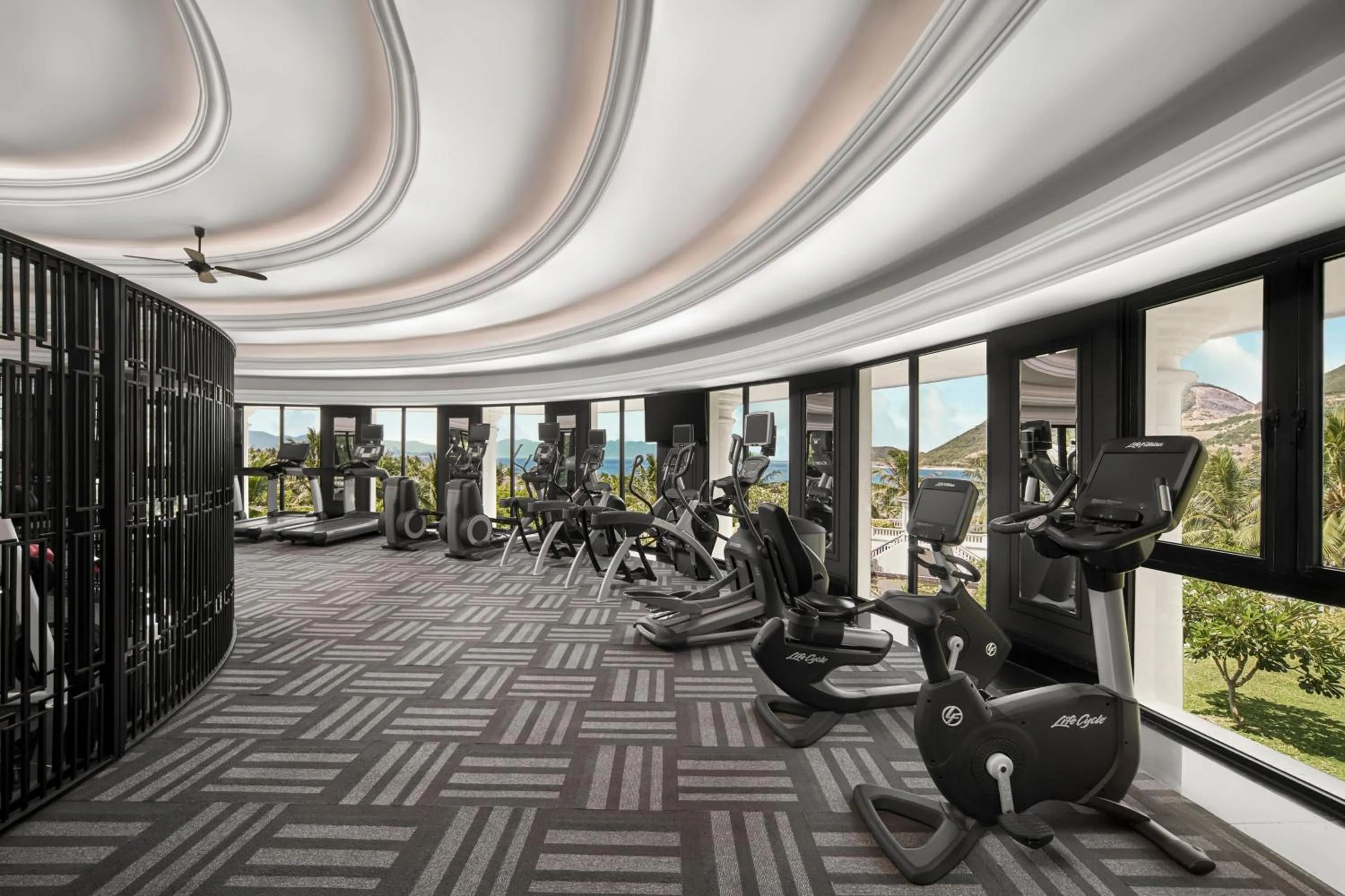 Fitness centre/facilities in Nha Trang Marriott Resort & Spa, Hon Tre Island