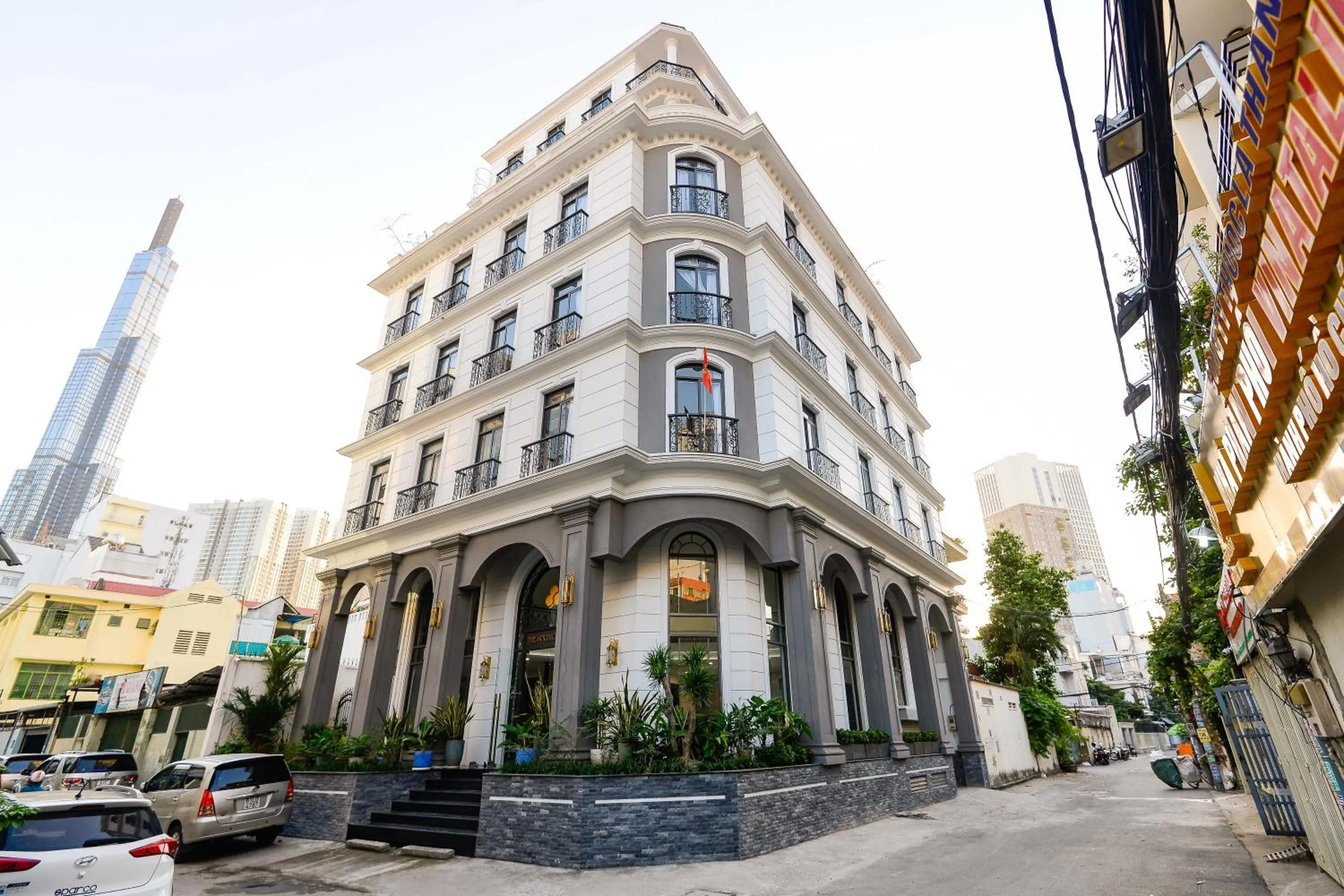 Property building in The Spring House