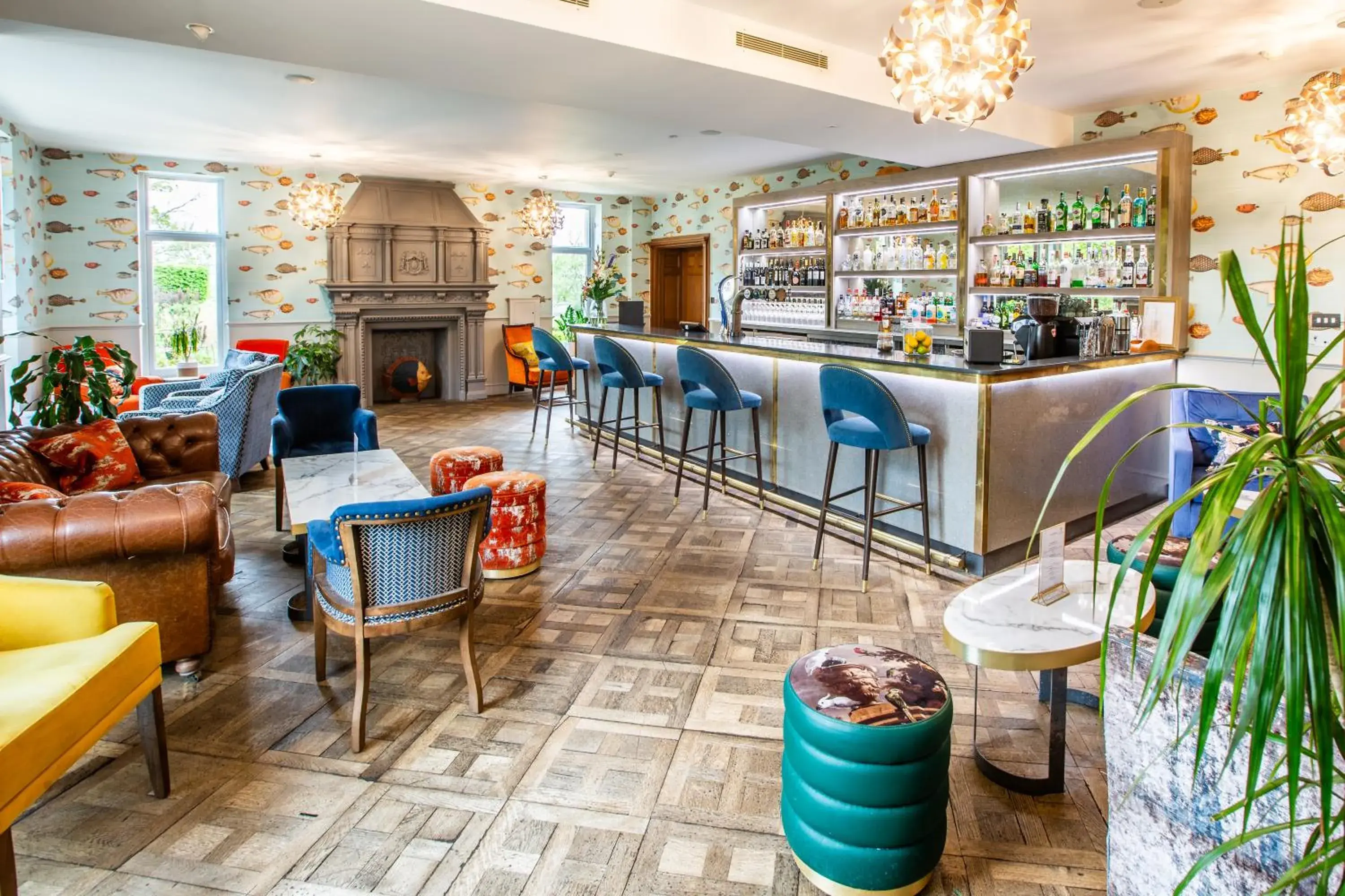 Lounge or bar in The Wood Norton Lounge or bar in The Wood Norton