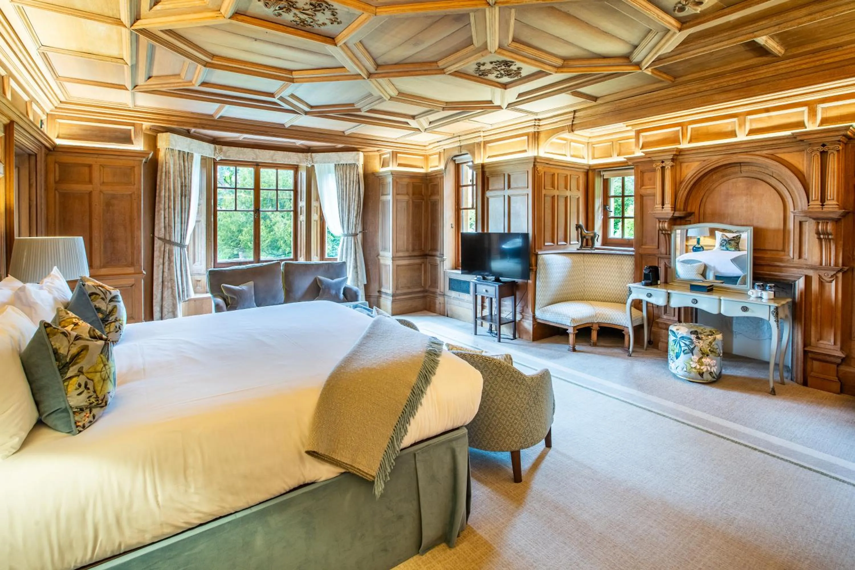 Bedroom, Bed in The Wood Norton