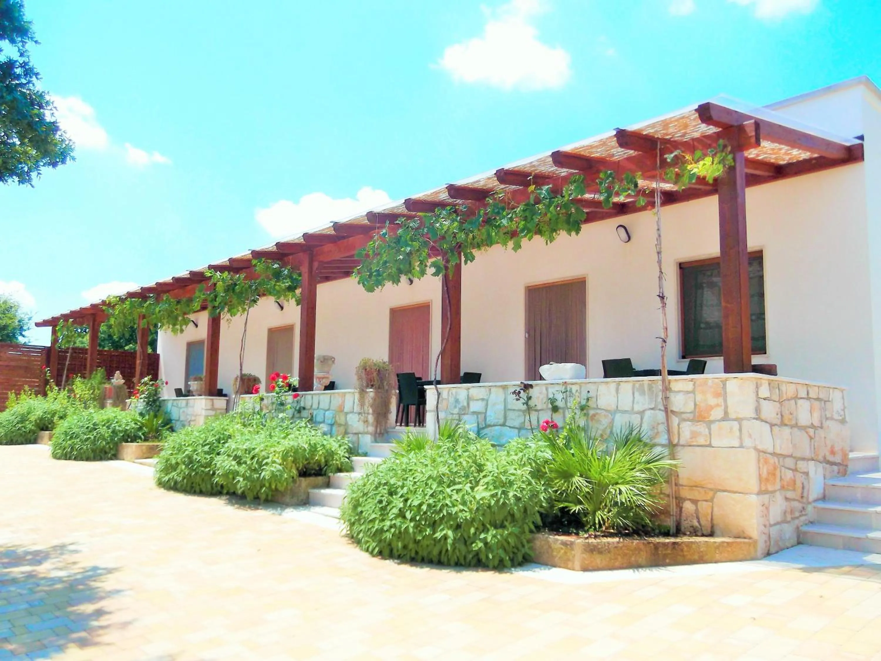 Facade/entrance in Red Rose B&B