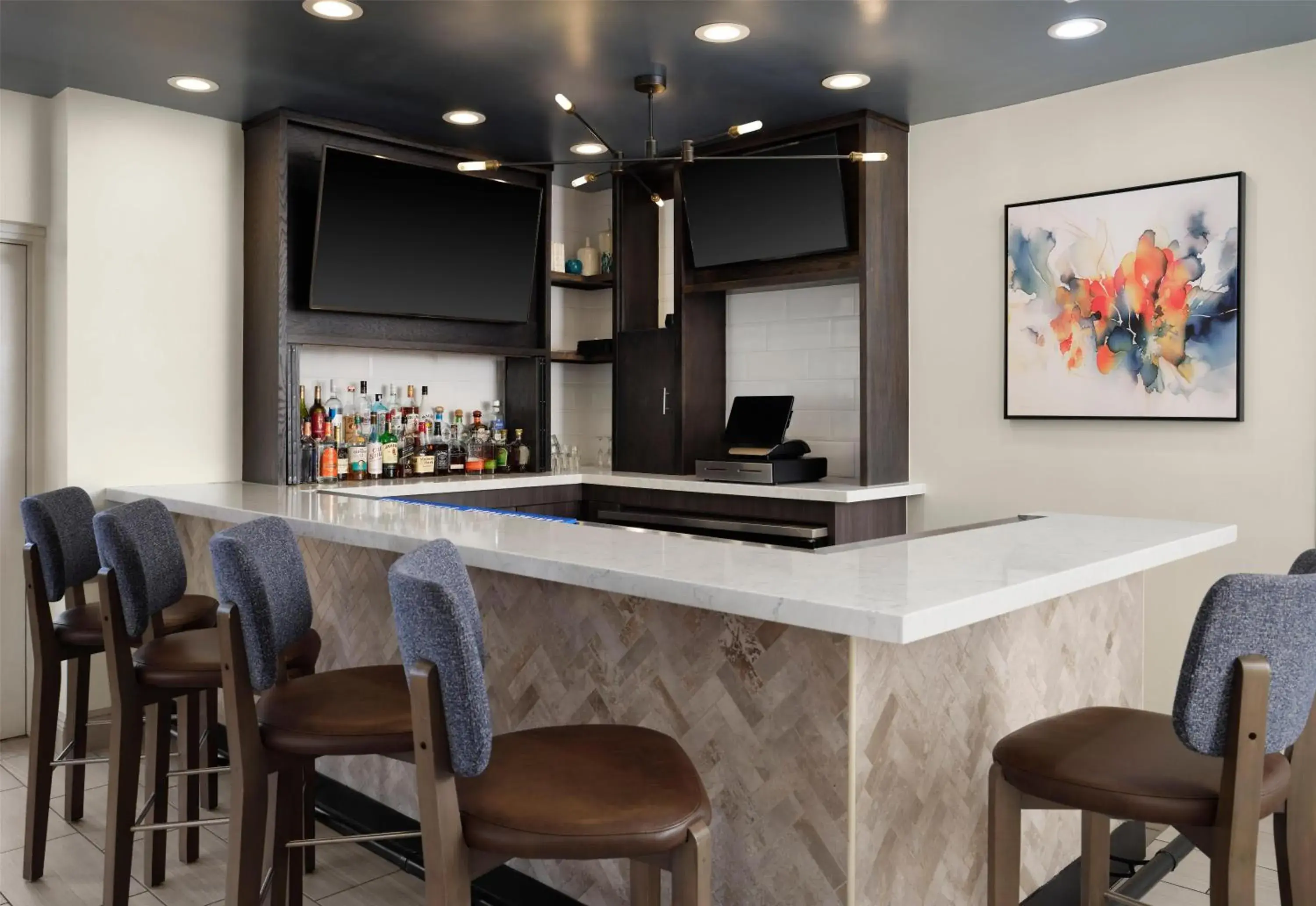 Lounge or bar in Hilton Garden Inn Jackson-Madison Lounge or bar in Hilton Garden Inn Jackson-Madison