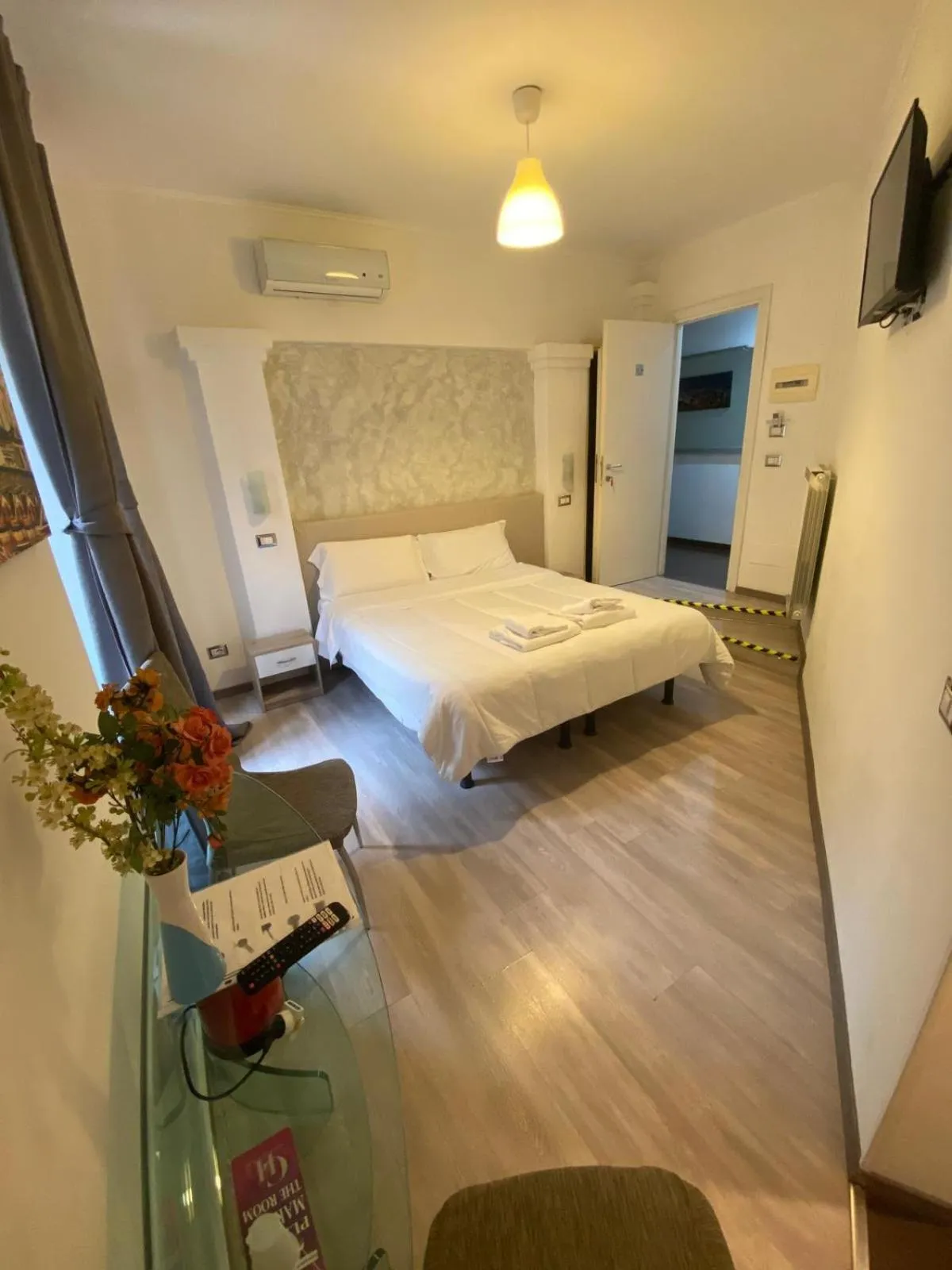 Bedroom, Bed in B&B A Home in Rome