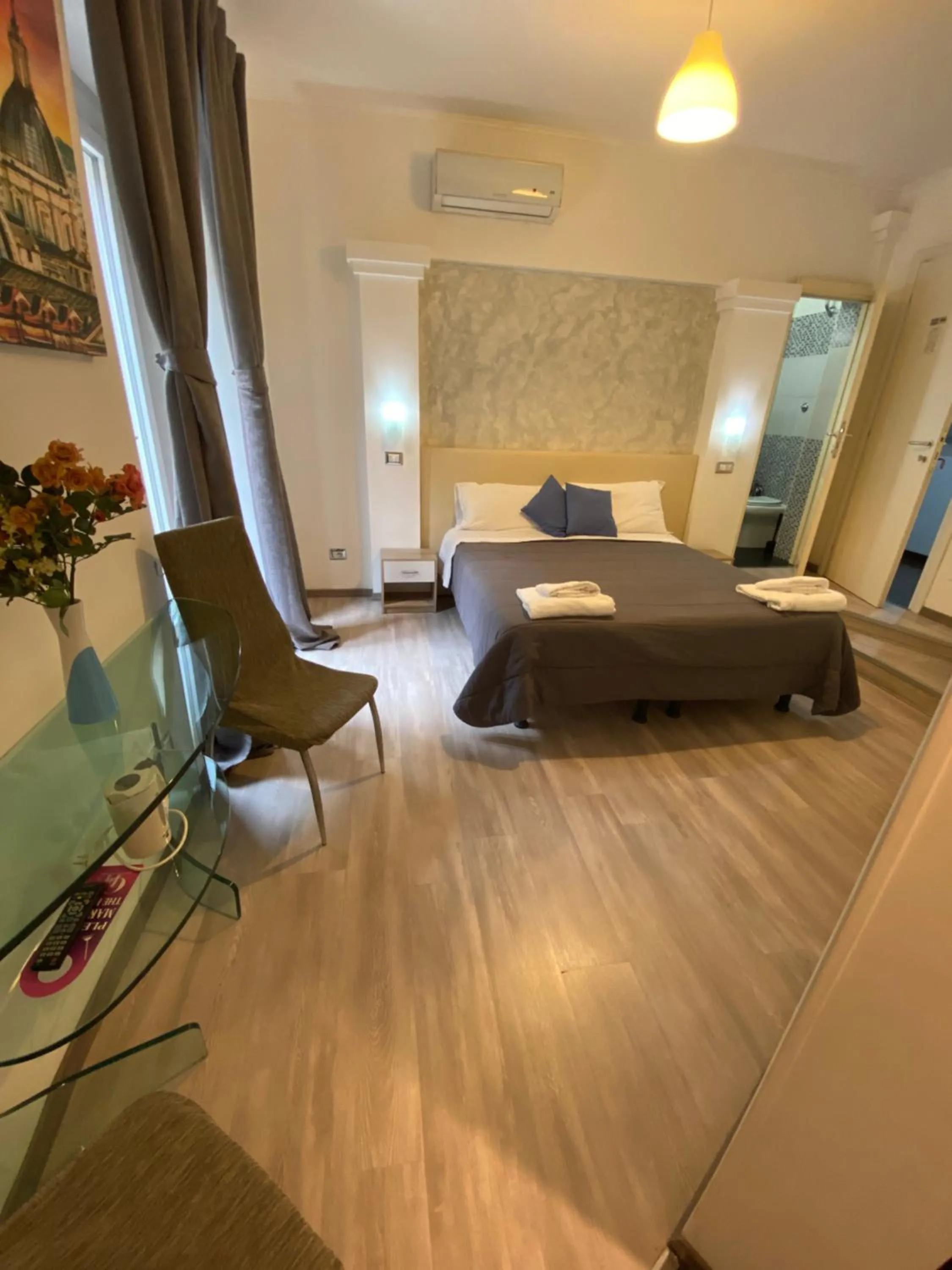 Bedroom, Bed in B&B A Home in Rome