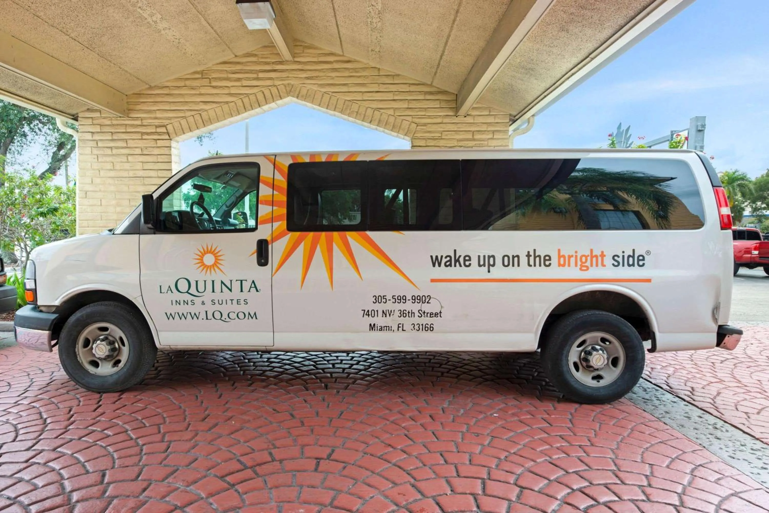 On site in La Quinta Inn by Wyndham Miami Airport North