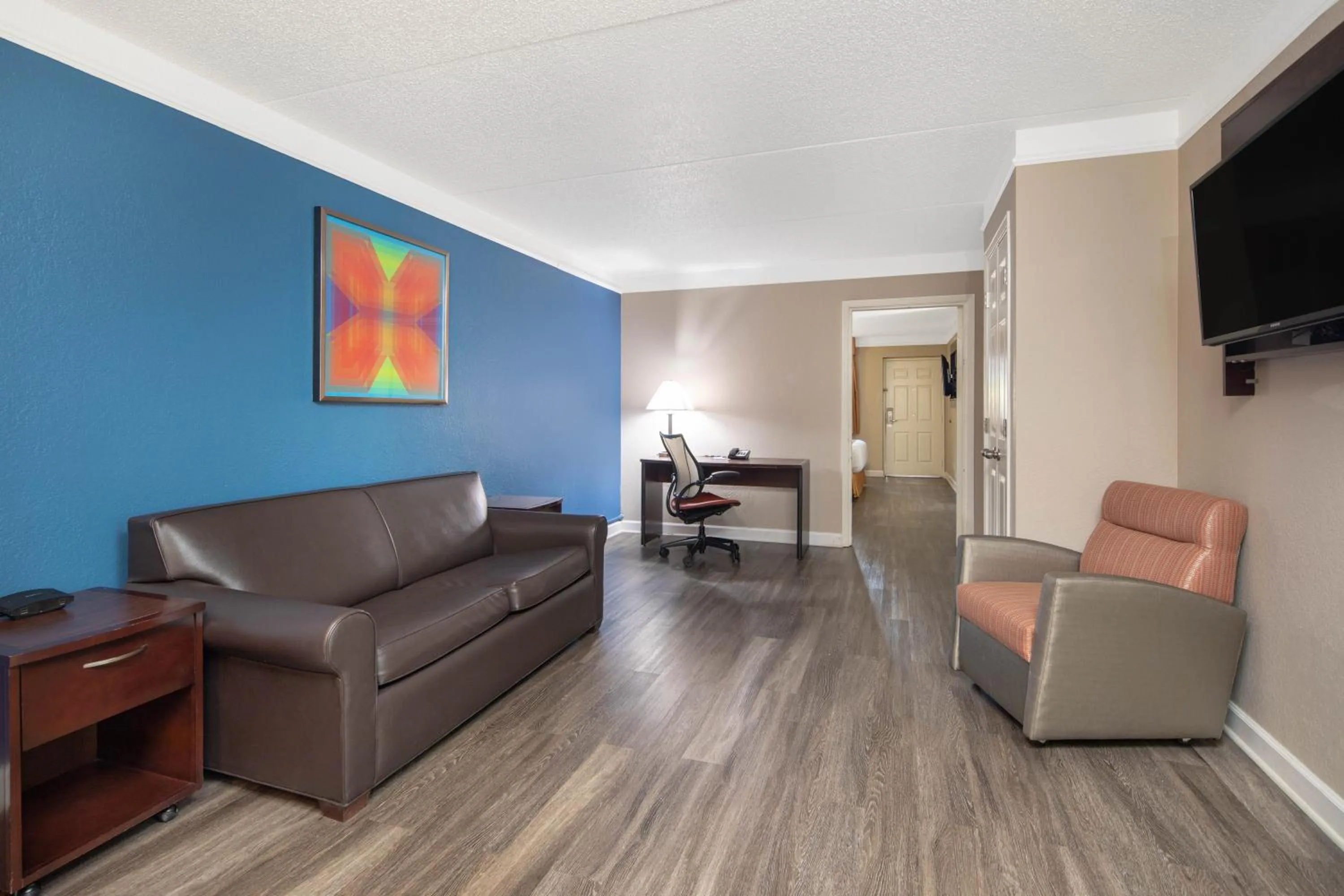 Living room in Budget Inn & Suite Atlanta Marietta Stadium