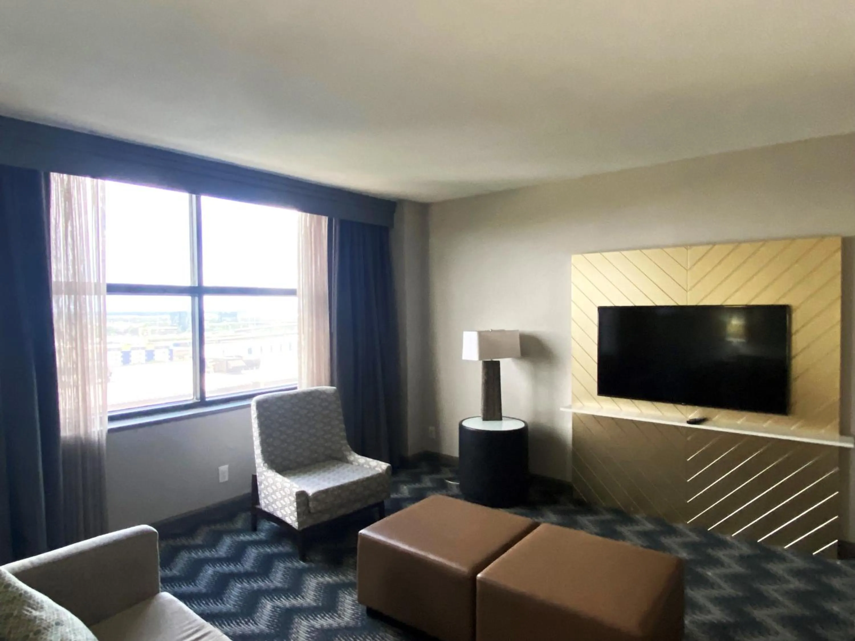 Communal lounge/ TV room in Hilton Houston North