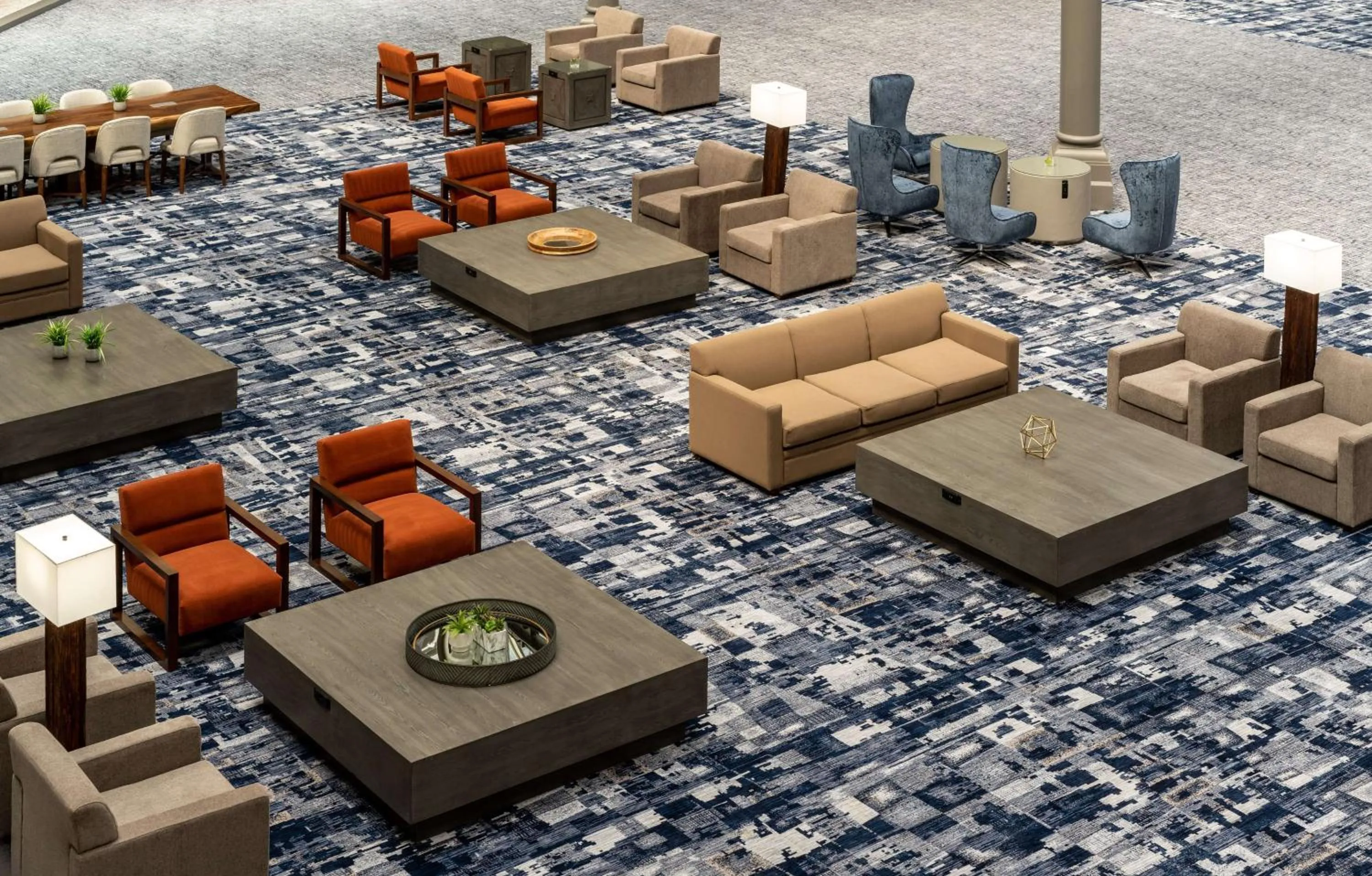 Dining area in Hilton Houston North