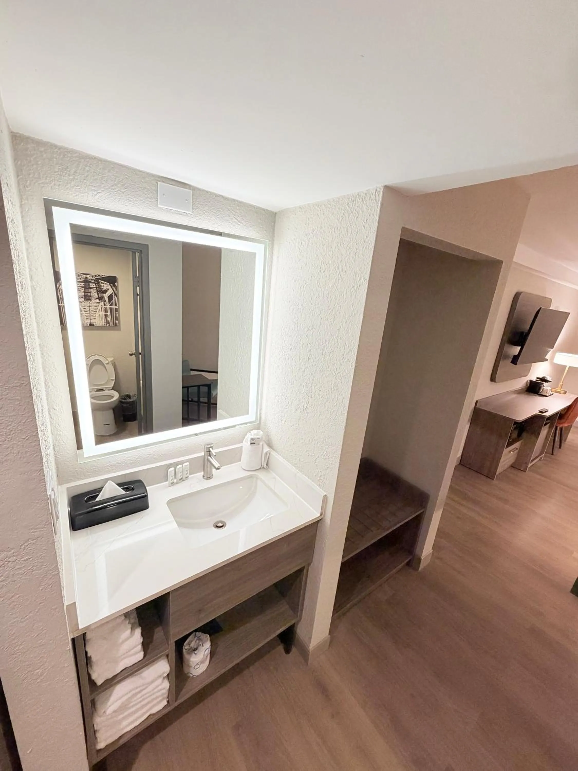 Bathroom in La Quinta by Wyndham Nashville Airport/Opryland