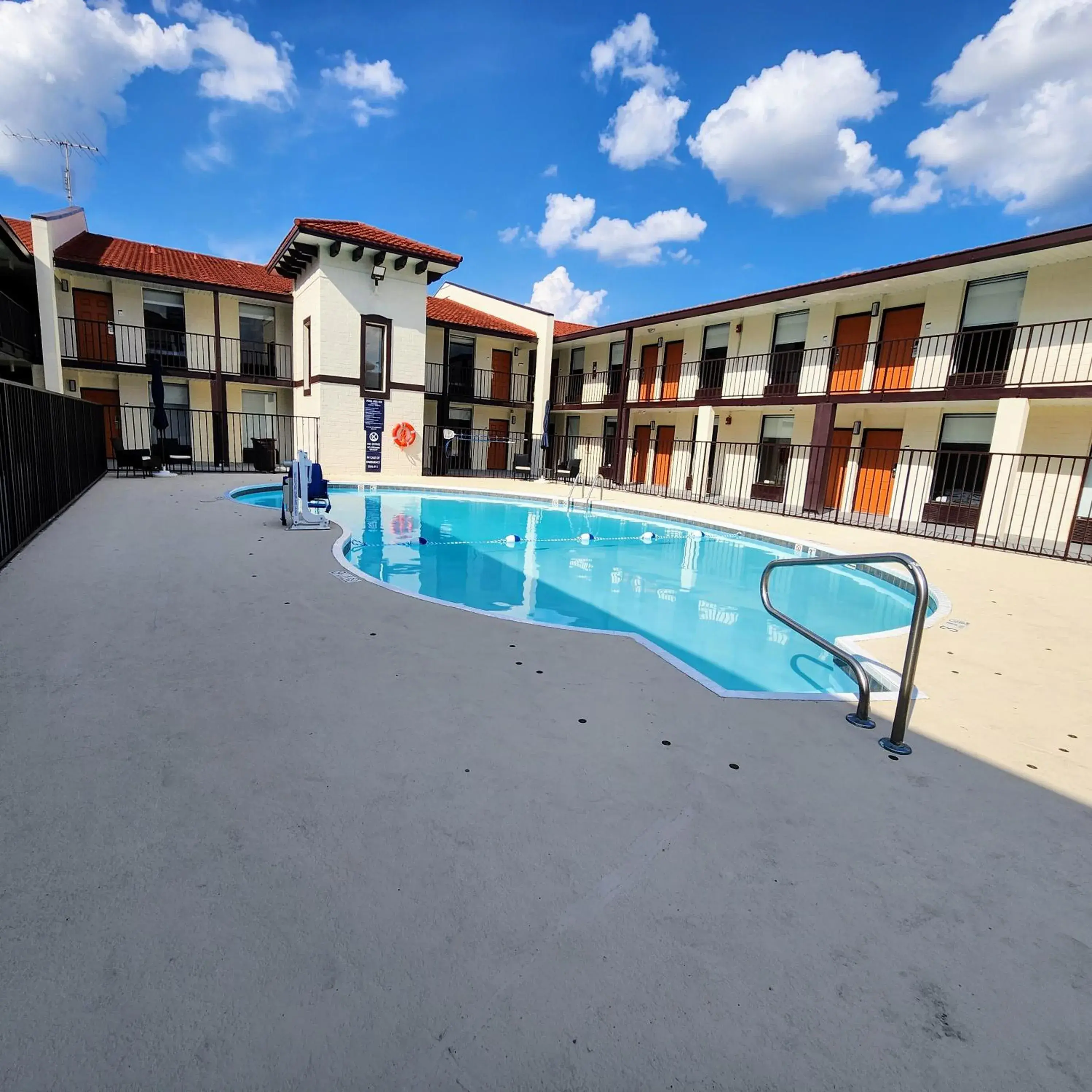 Pool view in SerenityStay Chattanooga Hamilton Place Pool view in SerenityStay Chattanooga Hamilton Place