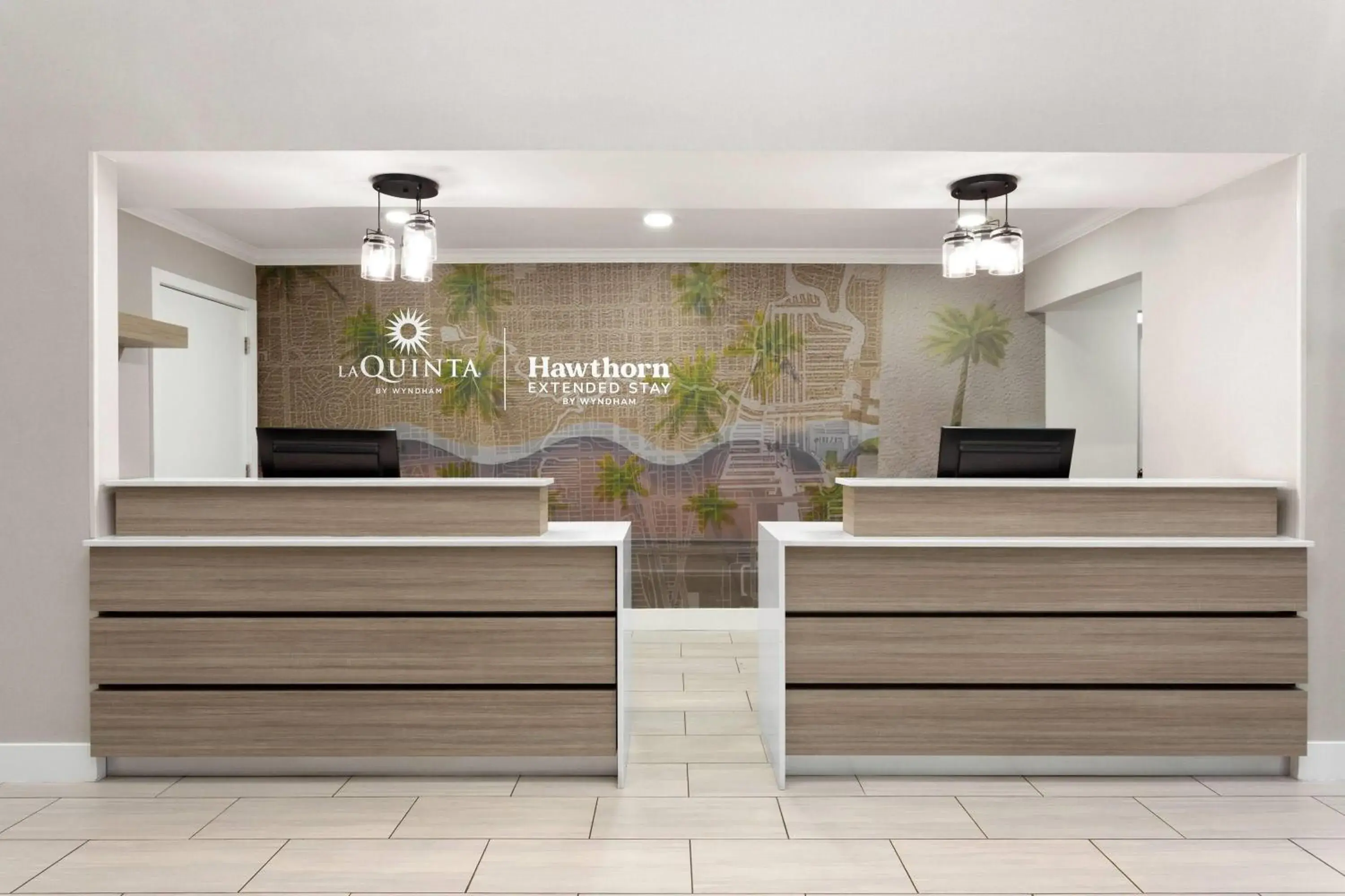 Lobby or reception in La Quinta by Wyndham Ft Lauderdale Cypress Creek Lobby or reception in La Quinta by Wyndham Ft Lauderdale Cypress Creek