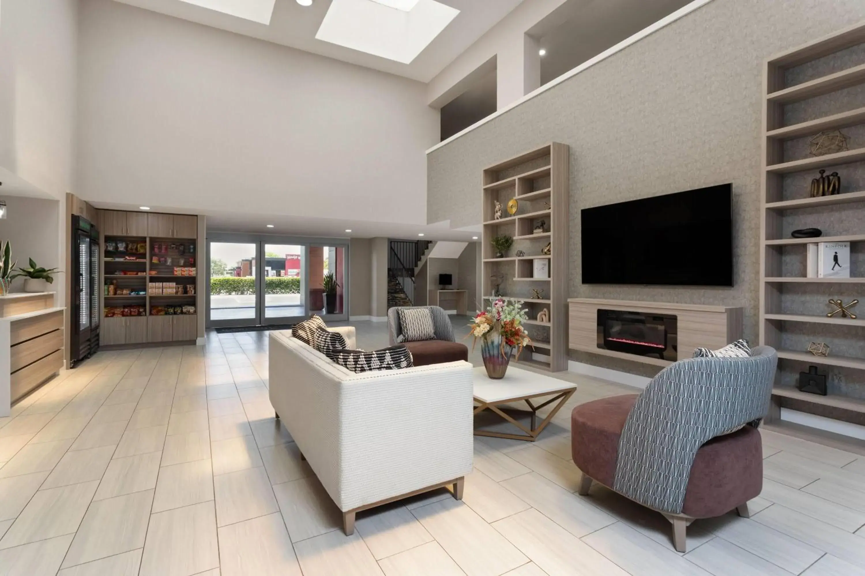 Lobby or reception in La Quinta by Wyndham Ft Lauderdale Cypress Creek Lobby or reception in La Quinta by Wyndham Ft Lauderdale Cypress Creek