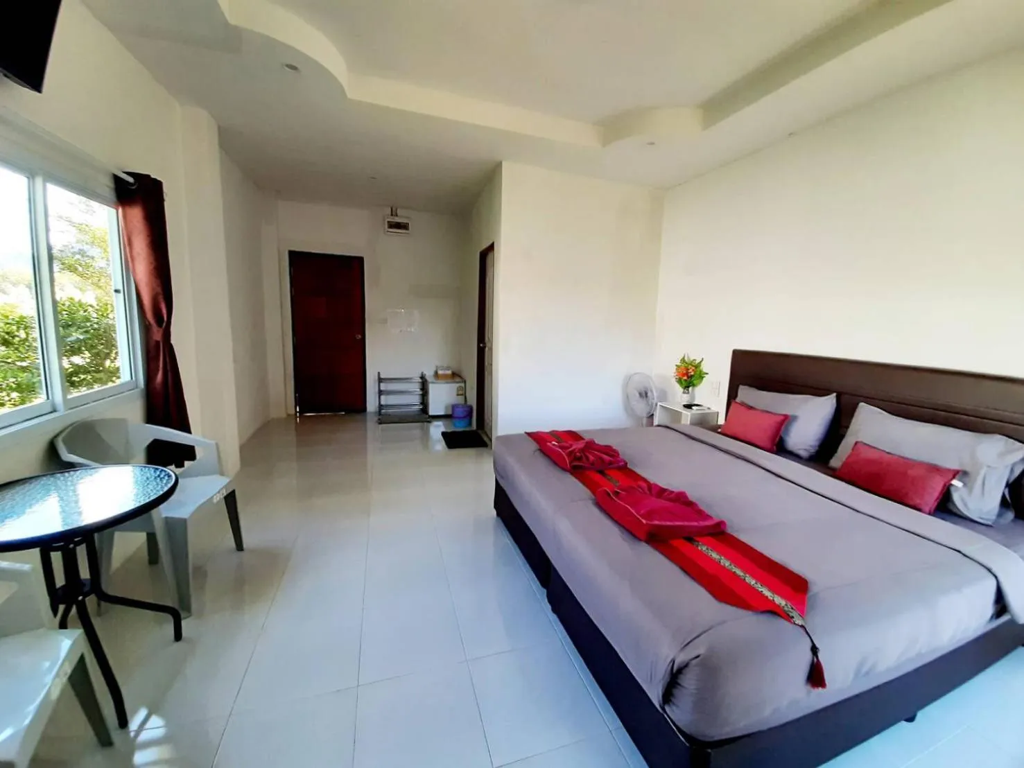 Bed in K.K. Park Resort