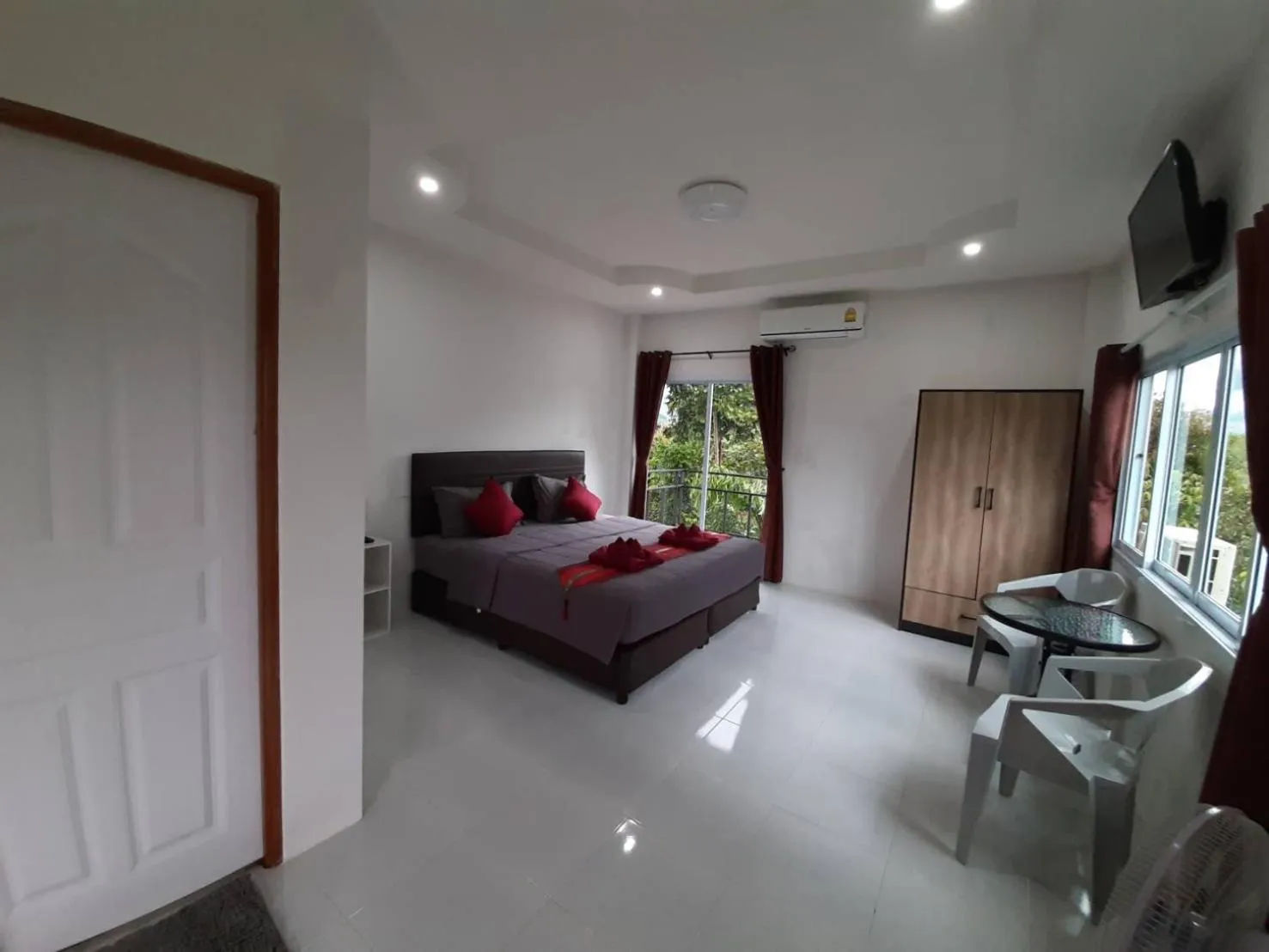 Bed in K.K. Park Resort