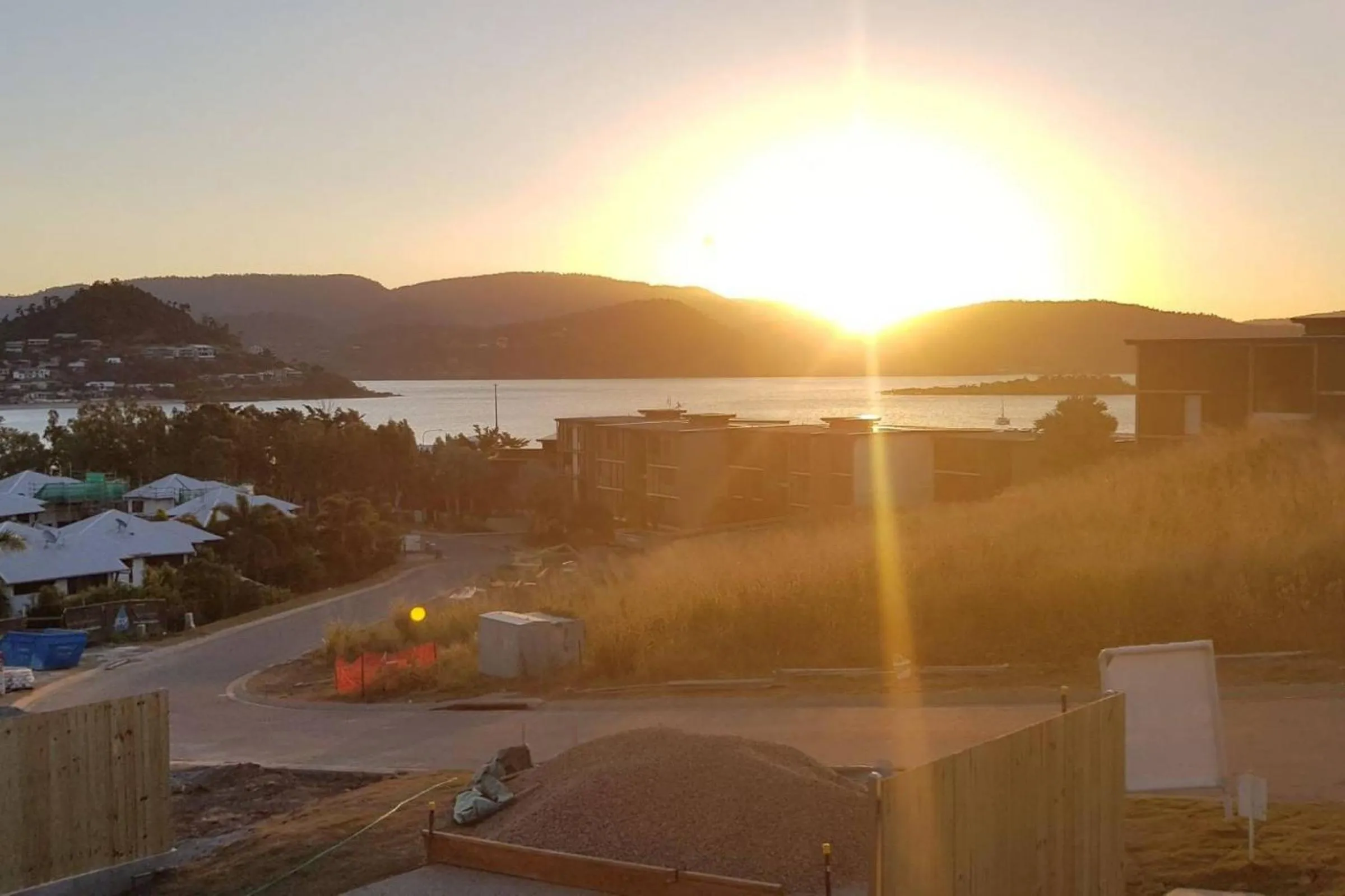 View (from property/room) in DAYDREAMING Airlie Beach, Water views & only 200m to boardwalk.