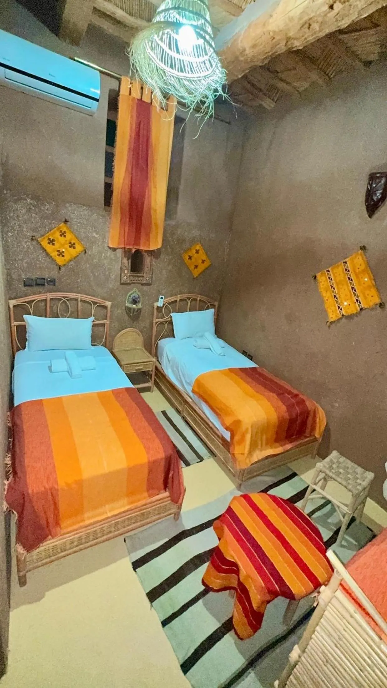 Twin Room with Private Bathroom in Riad Sarayas
