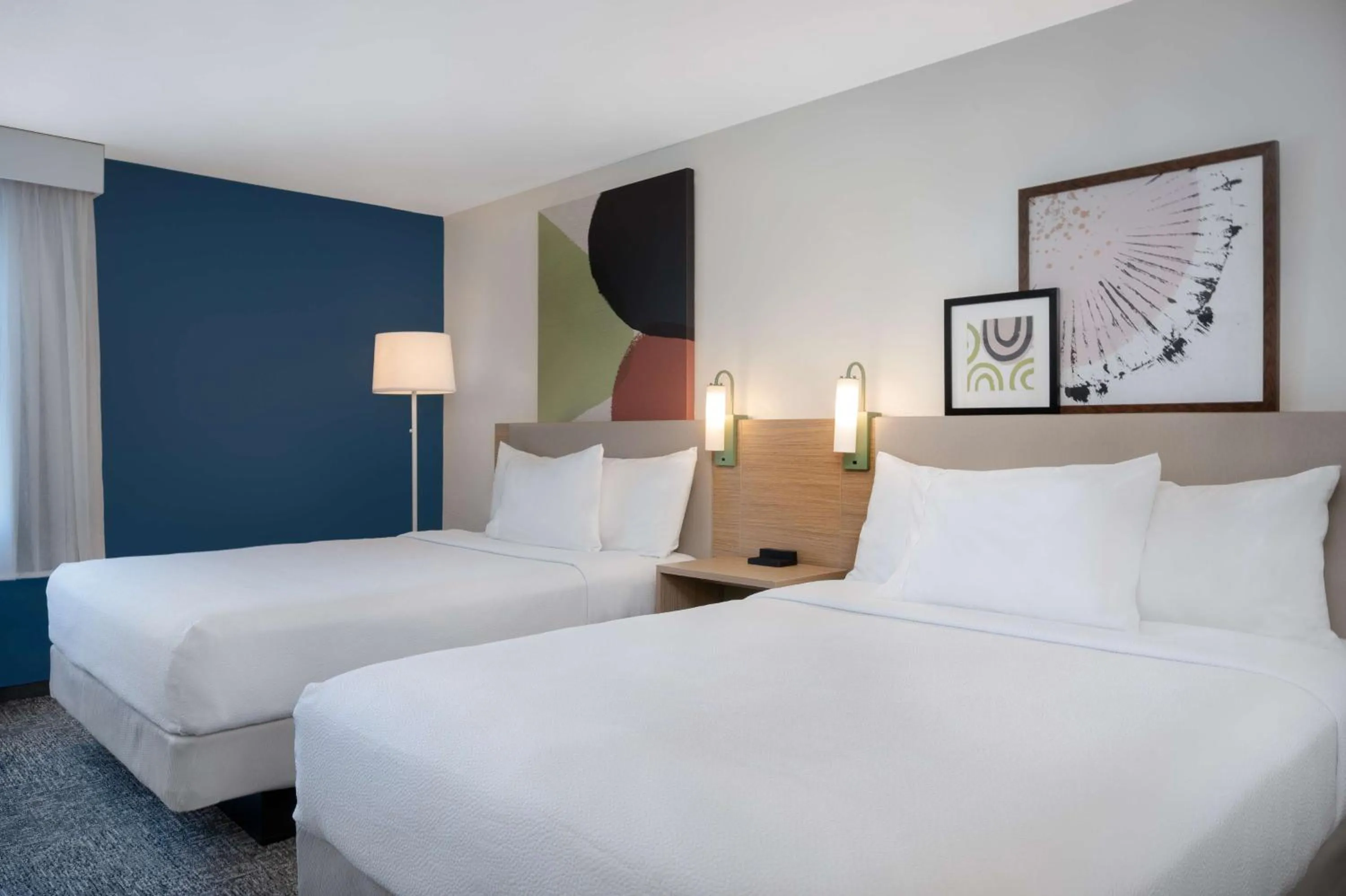 Bed in Spark by Hilton Savannah Midtown