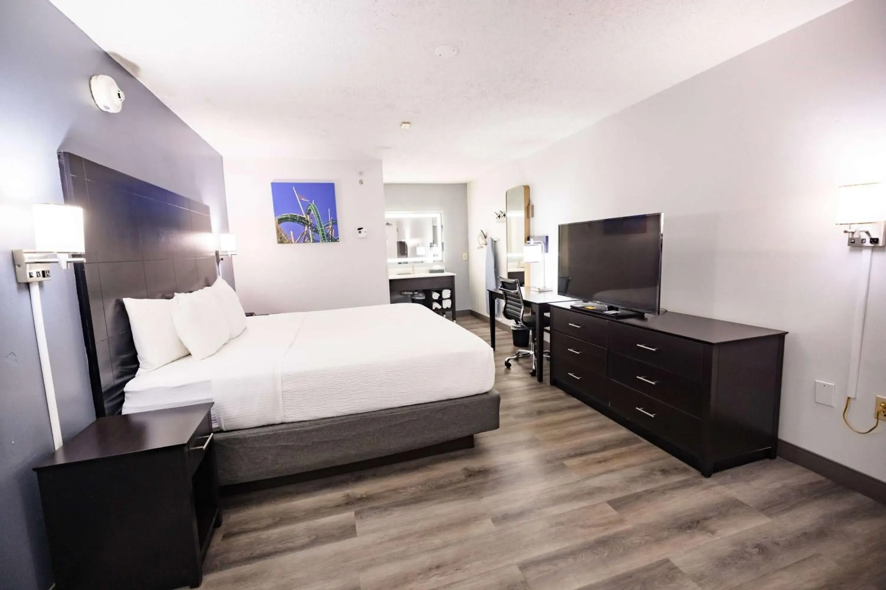 Photo of the whole room, Bed in La Quinta Inn by Wyndham Tampa Near Busch Gardens Photo of the whole room, Bed in La Quinta Inn by Wyndham Tampa Near Busch Gardens