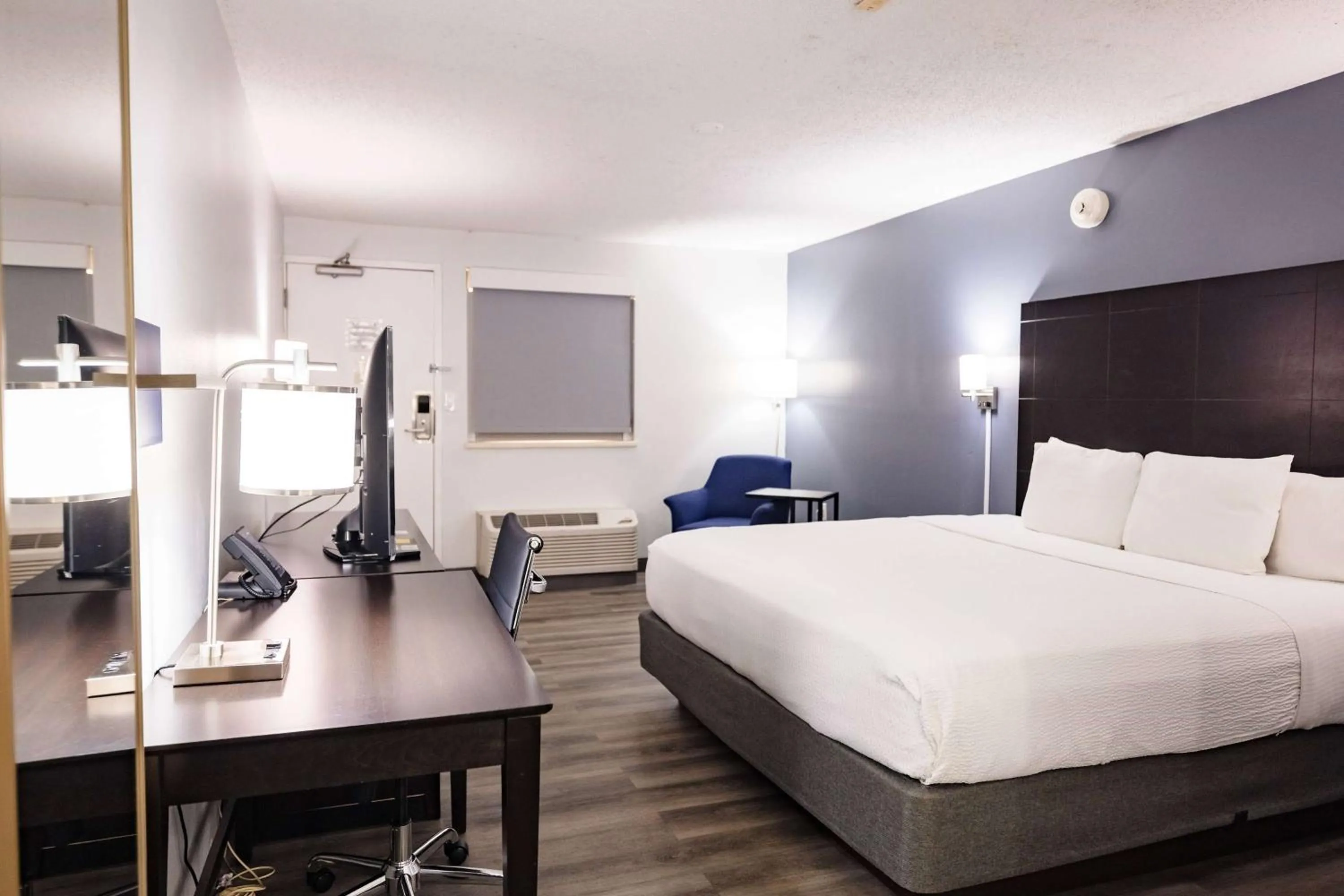 Photo of the whole room, Bed in La Quinta Inn by Wyndham Tampa Near Busch Gardens