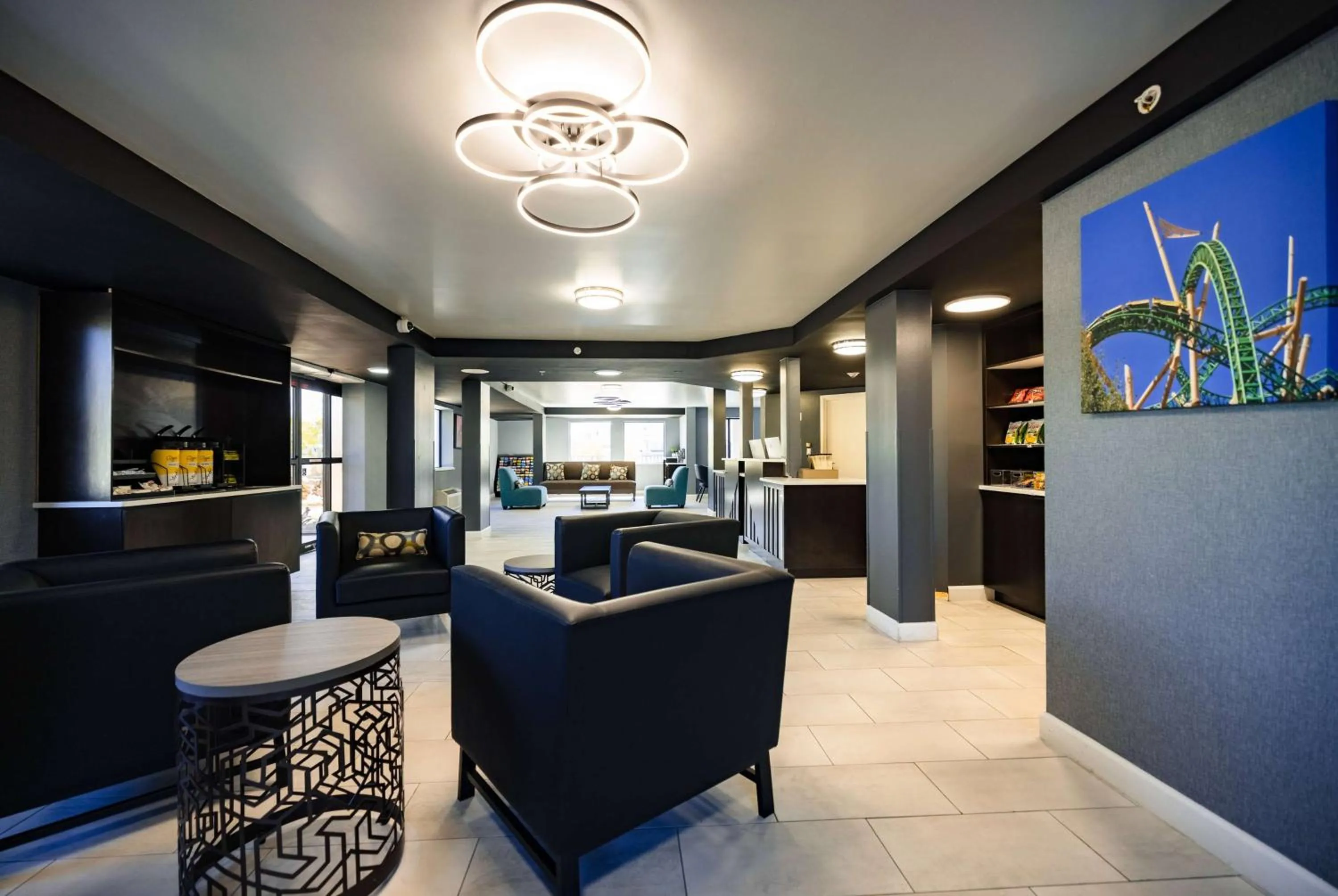 Lobby or reception in La Quinta Inn by Wyndham Tampa Near Busch Gardens