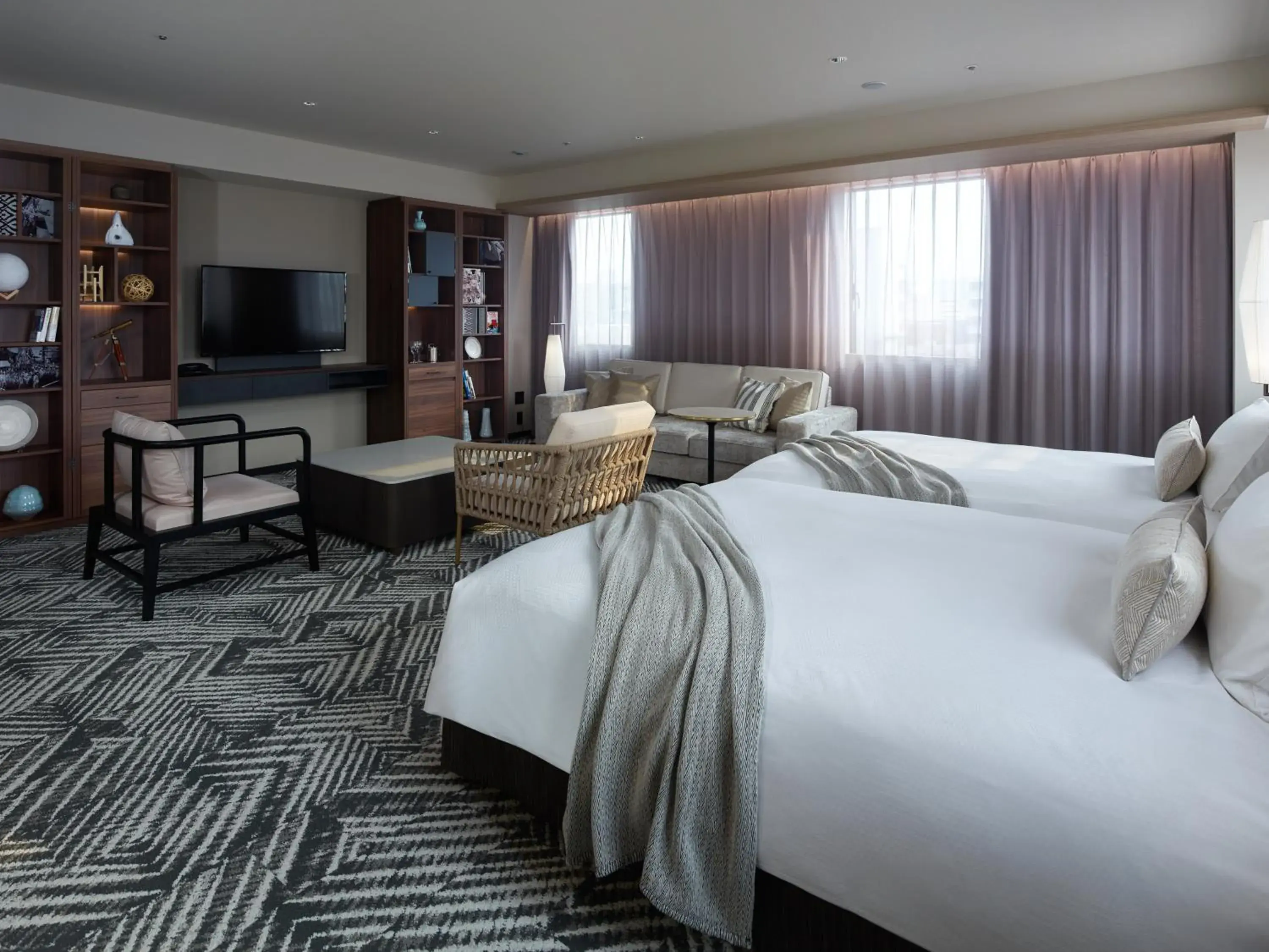 Junior Suite Twin in Mitsui Garden Hotel Fukuoka Gion Junior Suite Twin in Mitsui Garden Hotel Fukuoka Gion