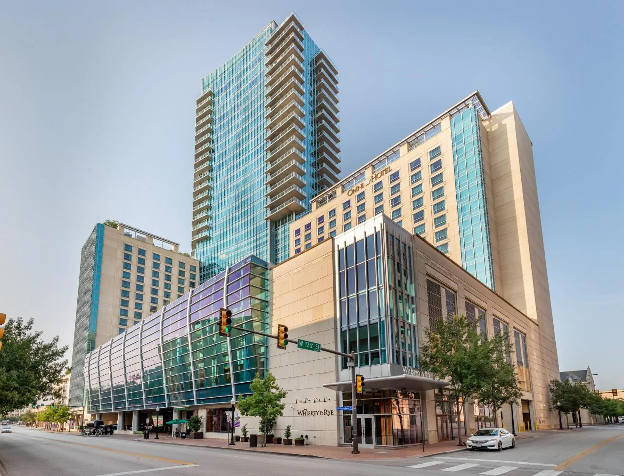 Property building in Omni Fort Worth Hotel